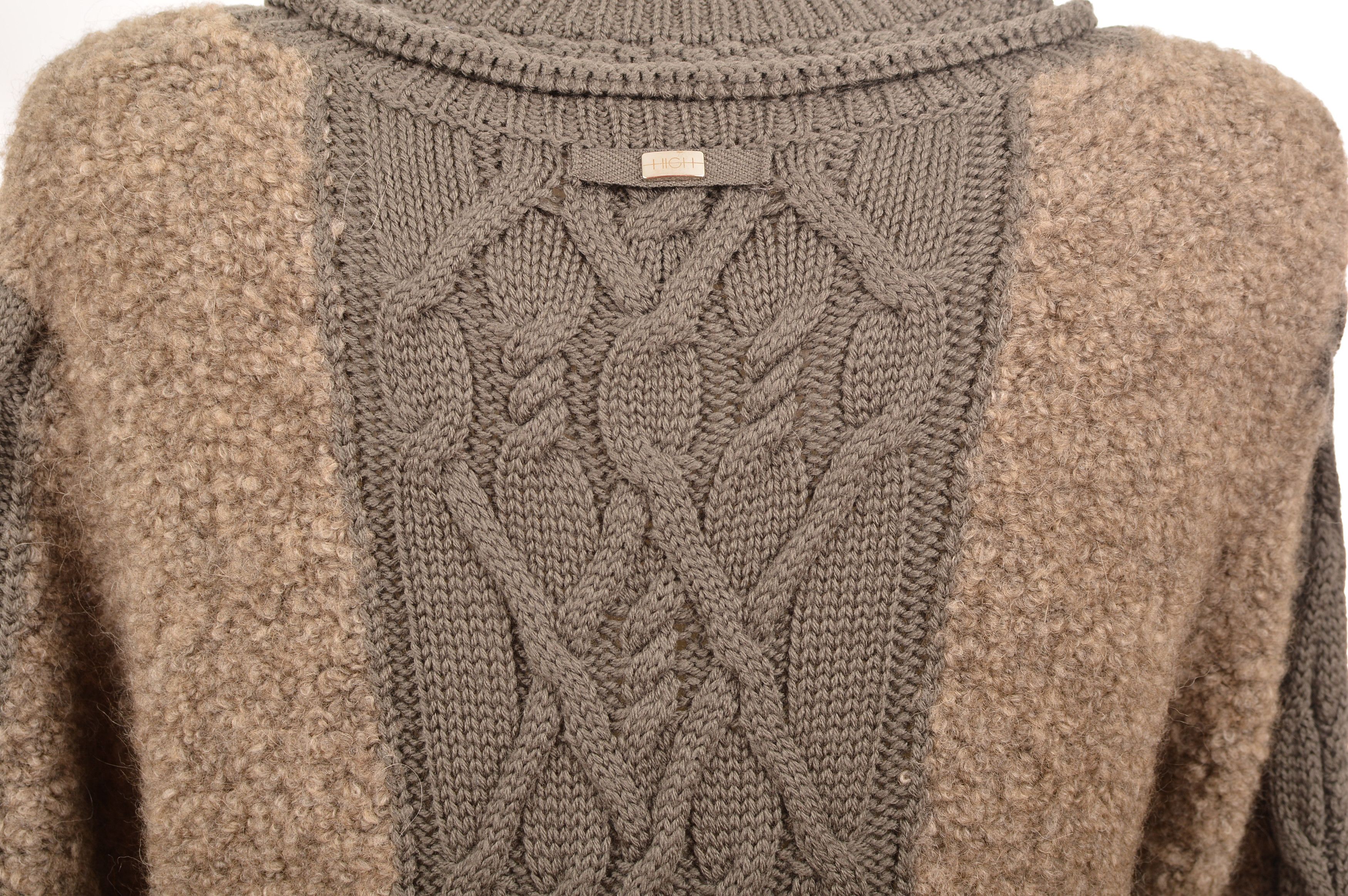 Designer High Use Whip Up Wool Blend Mixed Fabrics Sweater Size M / US 6-8 / IT 42-44 - 4 Thumbnail