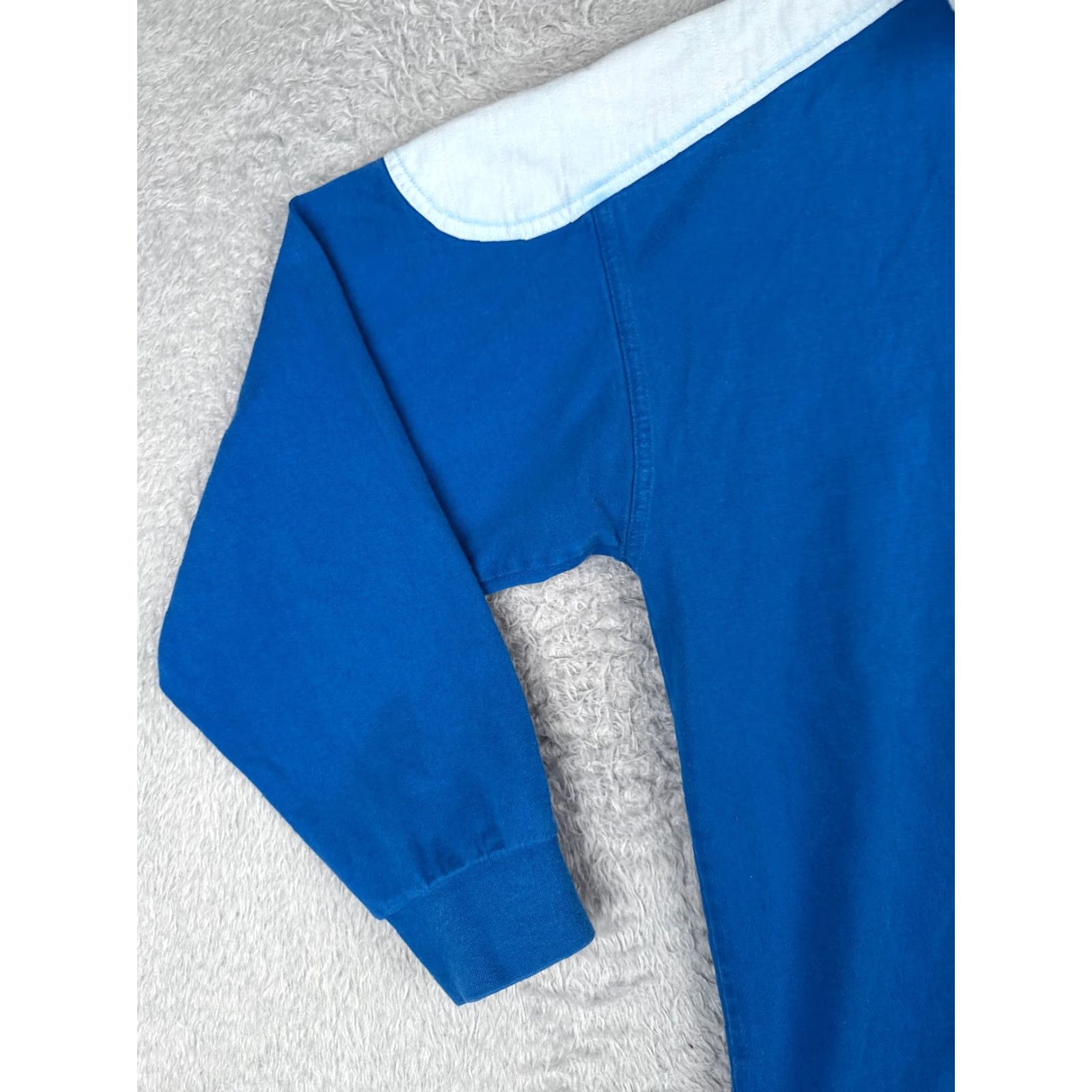 Vintage Guinness Polo Shirt Men's Blue Polo Shirt Adult Large Jersey Cotton Long Sleeve Denim? Size US L / EU 52-54 / 3 - 3 Thumbnail