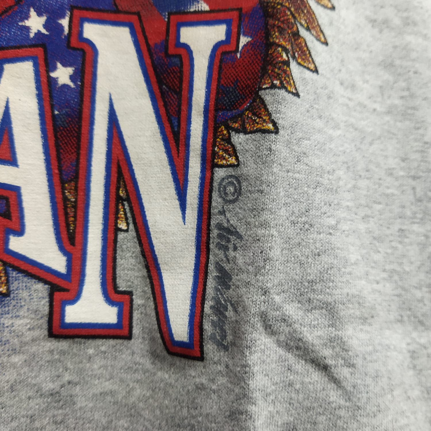 Vintage AMERICAN EAGLE Proud to be an American Size US L / EU 52-54 / 3 - 3 Thumbnail