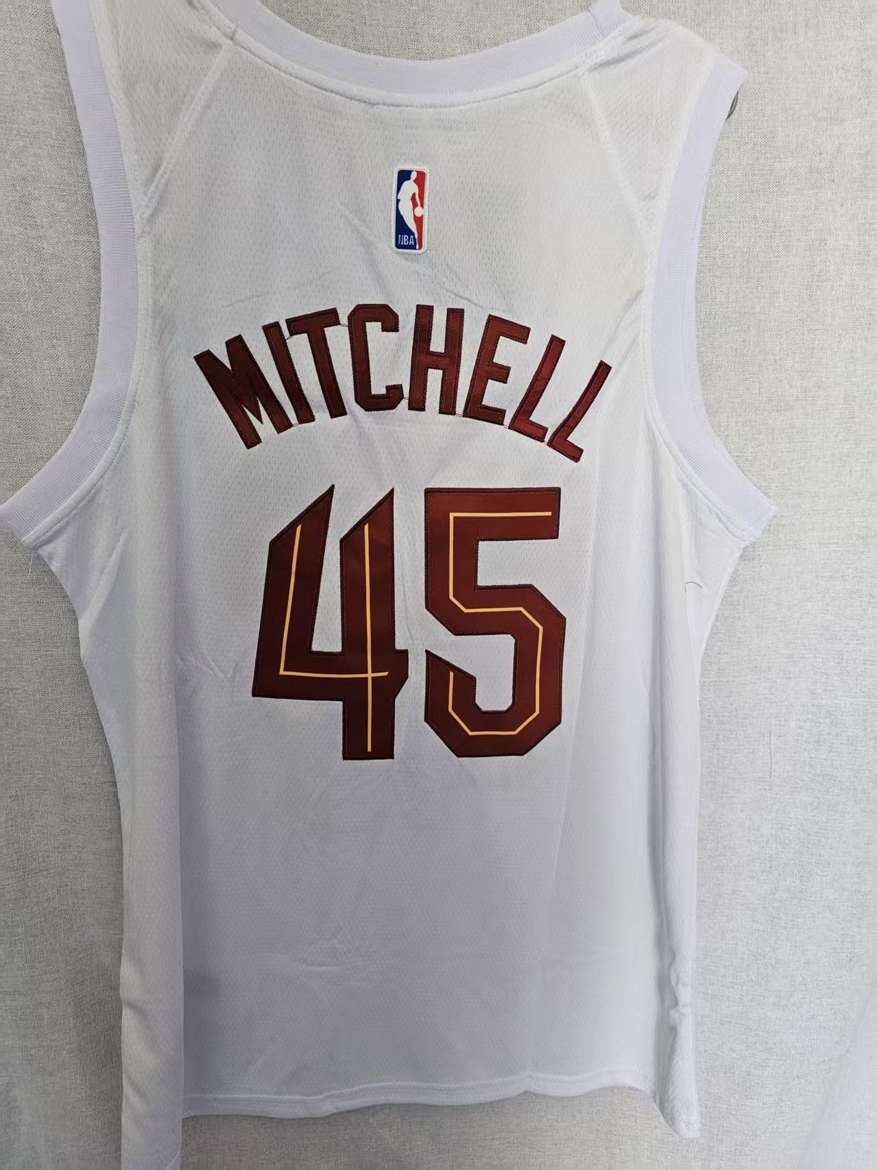 NBA Cleveland Cavaliers #45 Donovan Mitchell Jersey Size US M / EU 48-50 / 2 - 2 Thumbnail