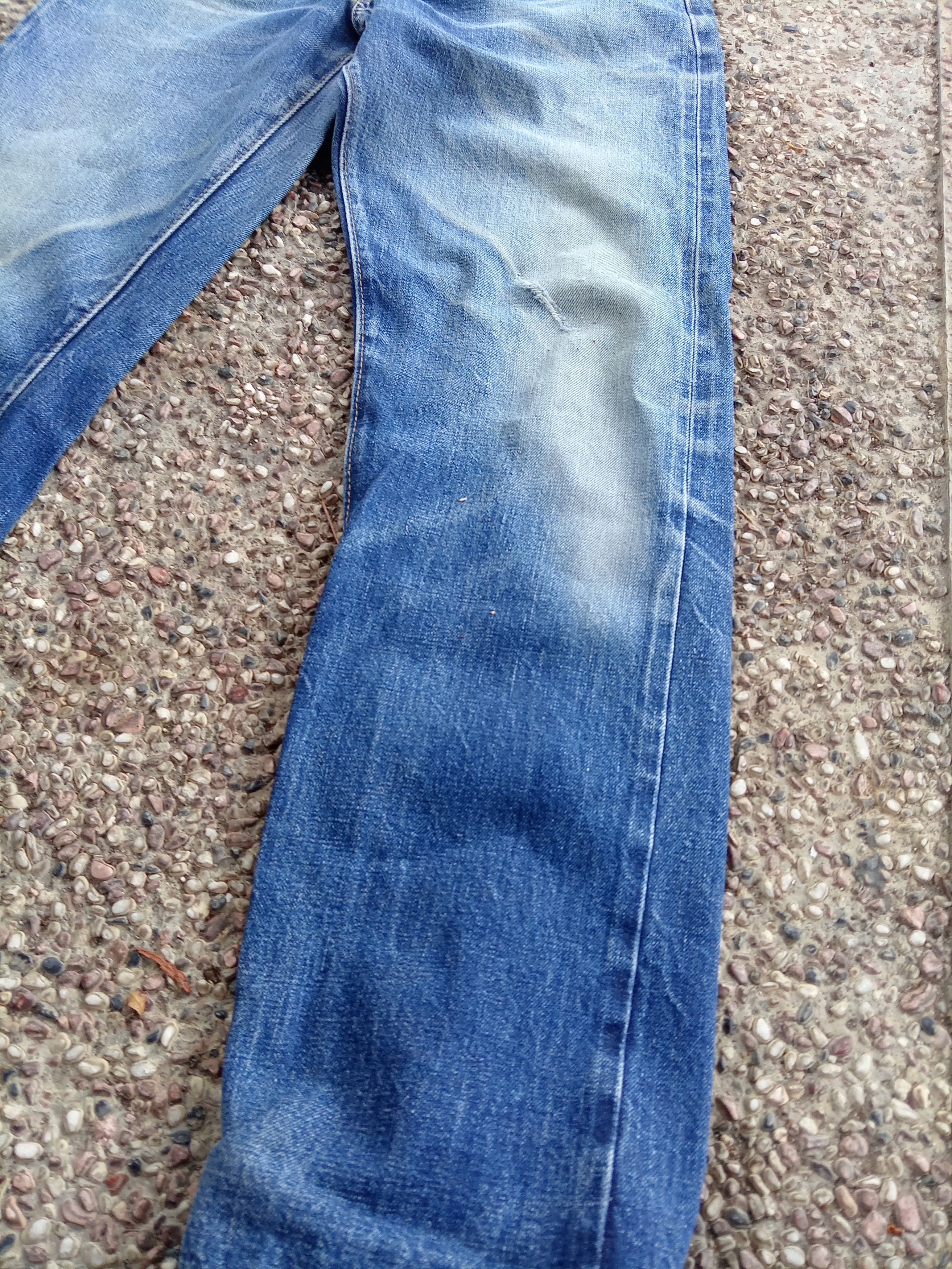 Japanese Brand × Warehouse Vintage Warehouse Selvedge Distressed Denim Jeans Size US 29 - 4 Thumbnail
