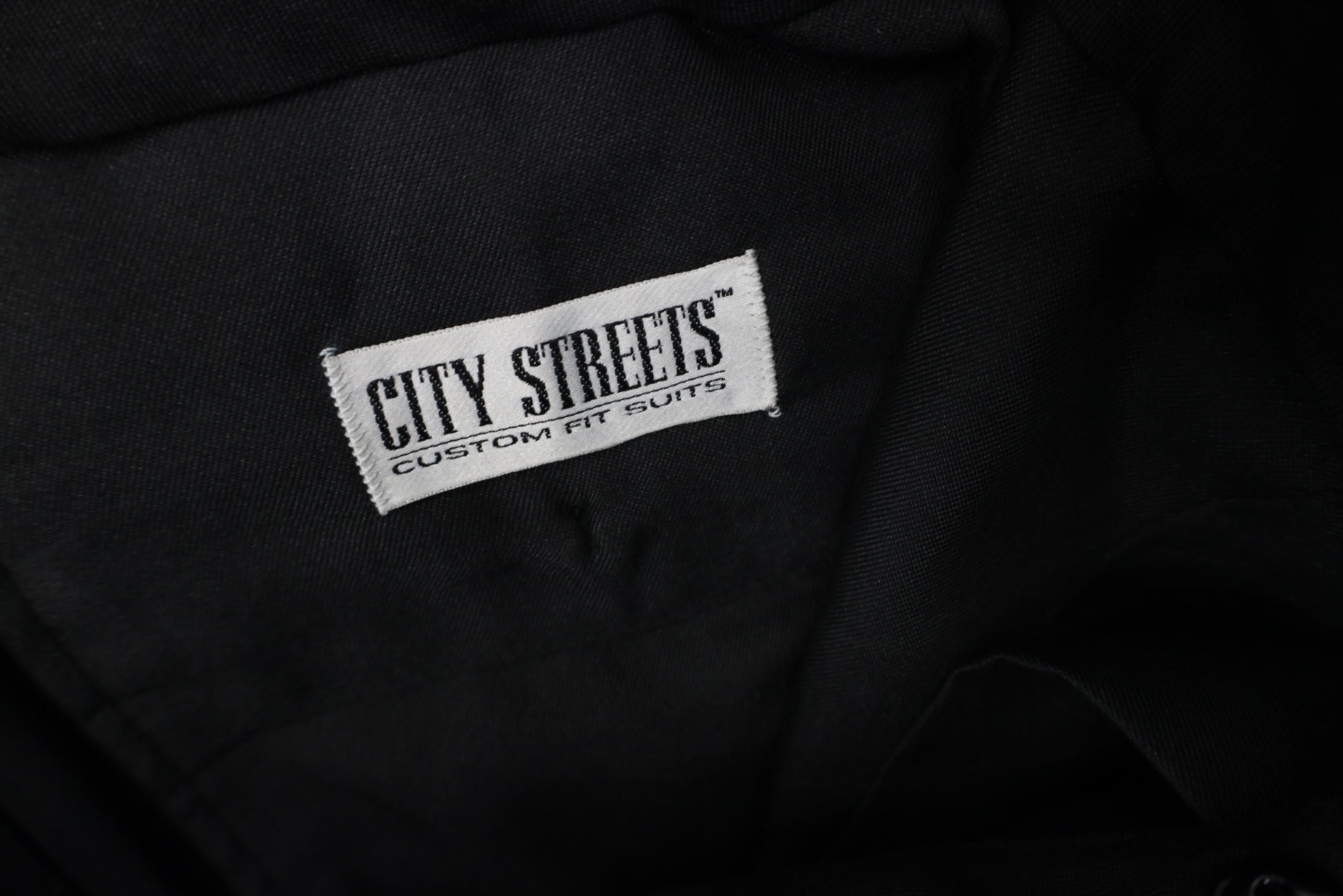 Vintage Vintage 90s Streetwear Wool Blend Wide Leg Chino Pants Black Size US 32 / EU 48 - 8 Thumbnail