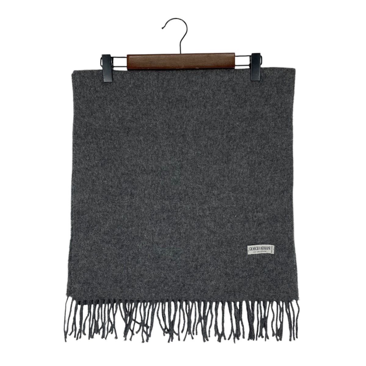 Giorgio Armani × Vintage Vintage Giorgio Armani Made In Italy Scarf Muffler Size ONE SIZE - 2 Thumbnail