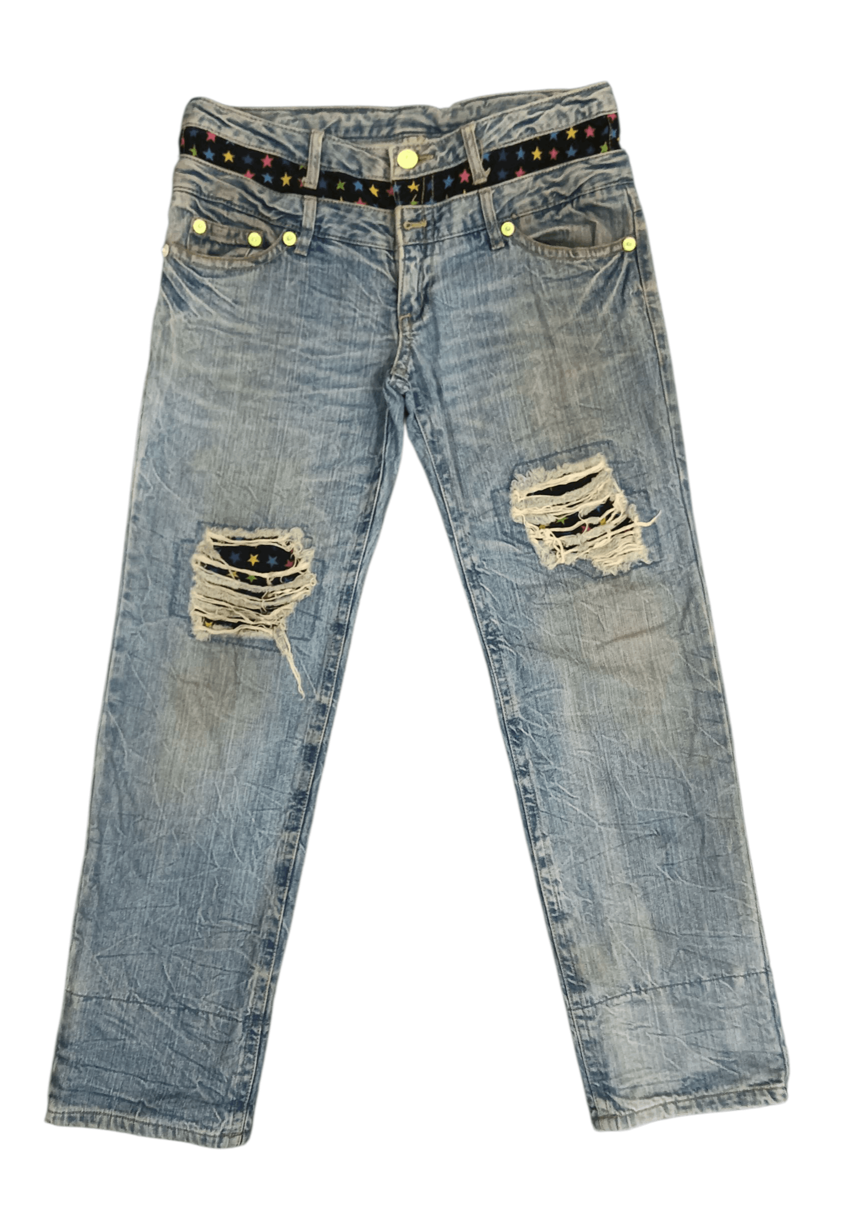 Other Distressed Jeans Double Waist Size US 34 / EU 50 - 1 Thumbnail