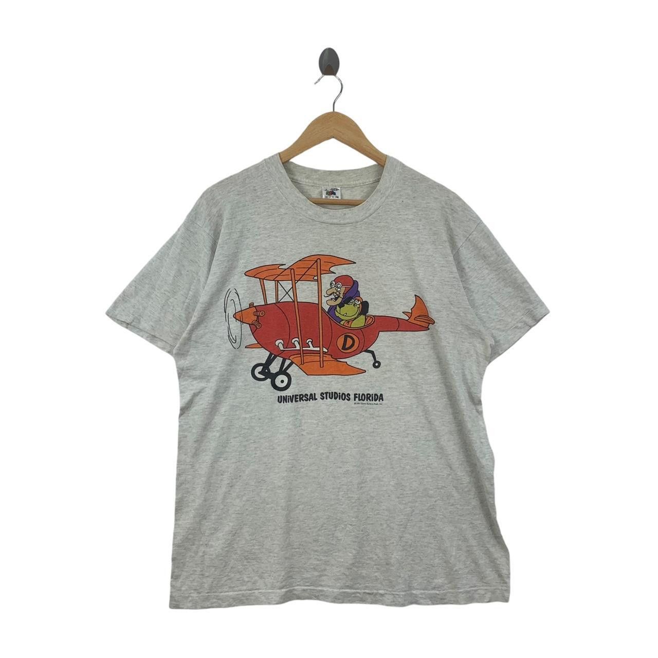 Vintage Vintage 1991 WACKY RACES DICK DASTARDLY Movie Tee Shirt Size US L / EU 52-54 / 3 - 1 Thumbnail