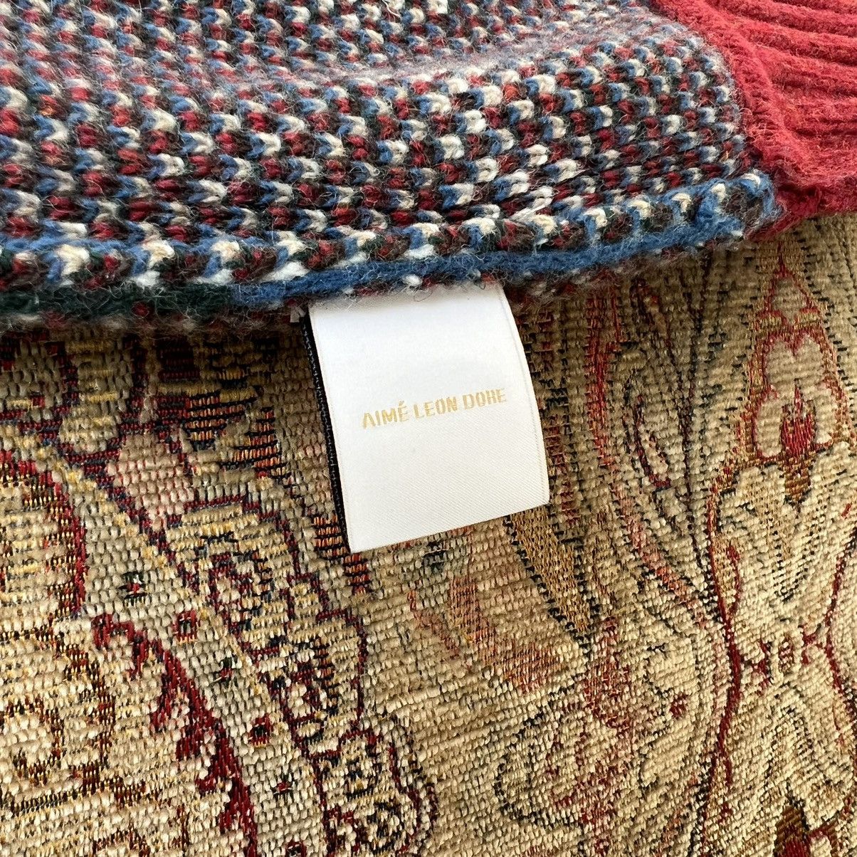 Aime Leon Dore ALD Village Patchwork Sweater Size US S / EU 44-46 / 1 - 5 Thumbnail