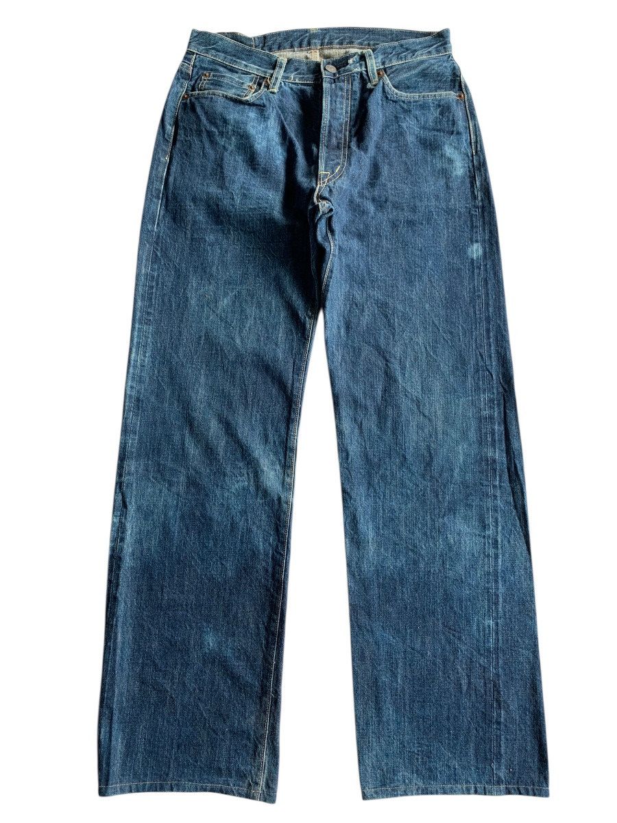 Kapital VINTAGE OMNIGOD JAPANESE BUTTON FLY SELVEDGE DISTRESSEDDENIM Size US 30 / EU 46 - 1 Thumbnail
