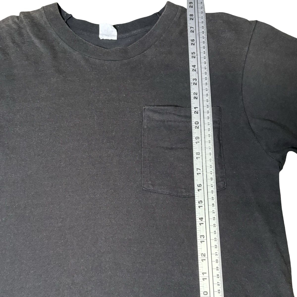 Other Vintage 80s FOTL Faded Black Selvedge Pocket T Shirt Large Size US L / EU 52-54 / 3 - 7 Thumbnail