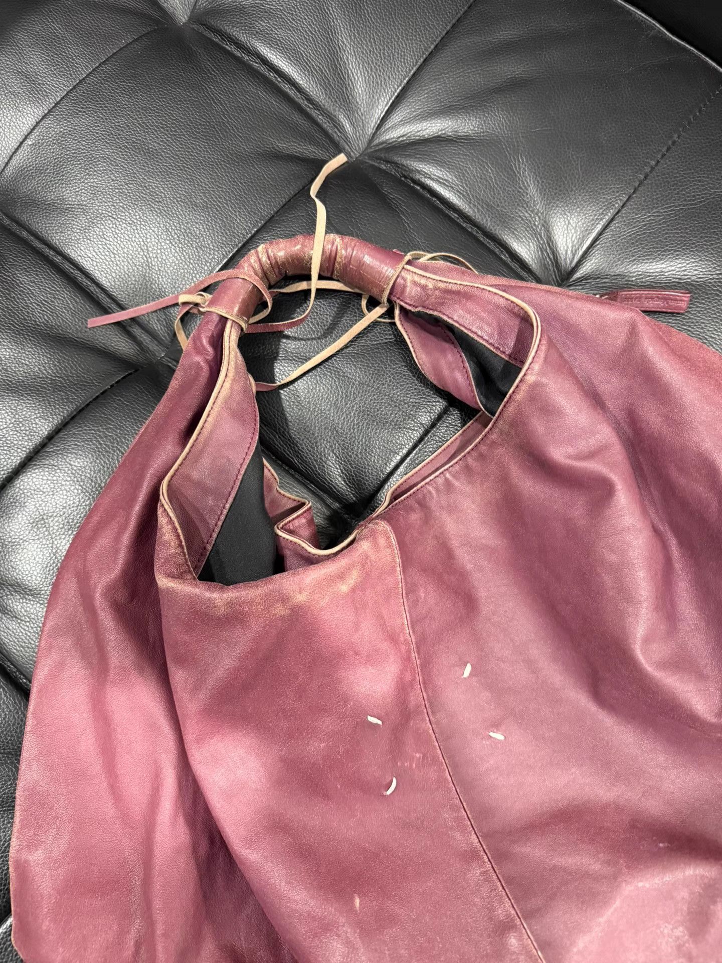 Maison Margiela Maison Margiela 09AW Fringe Hobo Bag (Original Era) K20 Size ONE SIZE - 2 Thumbnail