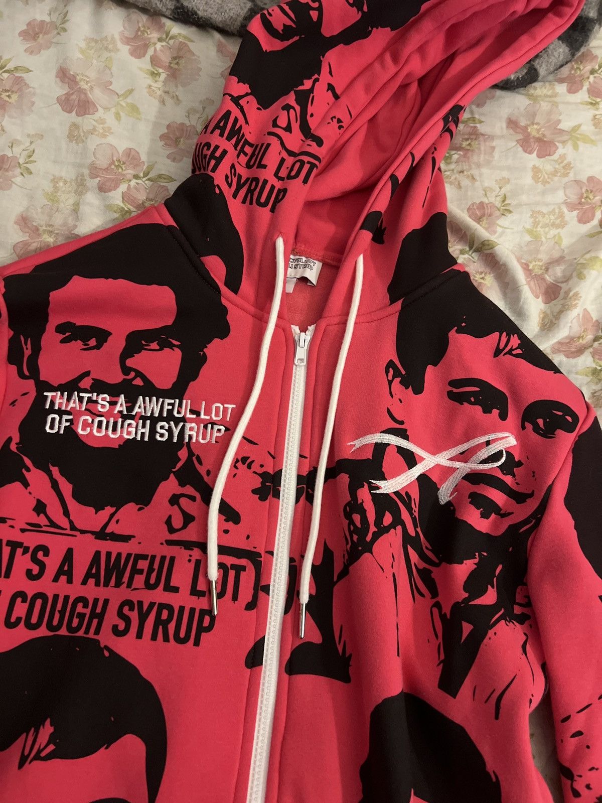 Awful Lot of Cough Syrup Rare Awful Lot of Cough Syrup x Asaali cartel zip up Size US L / EU 52-54 / 3 - 3 Thumbnail