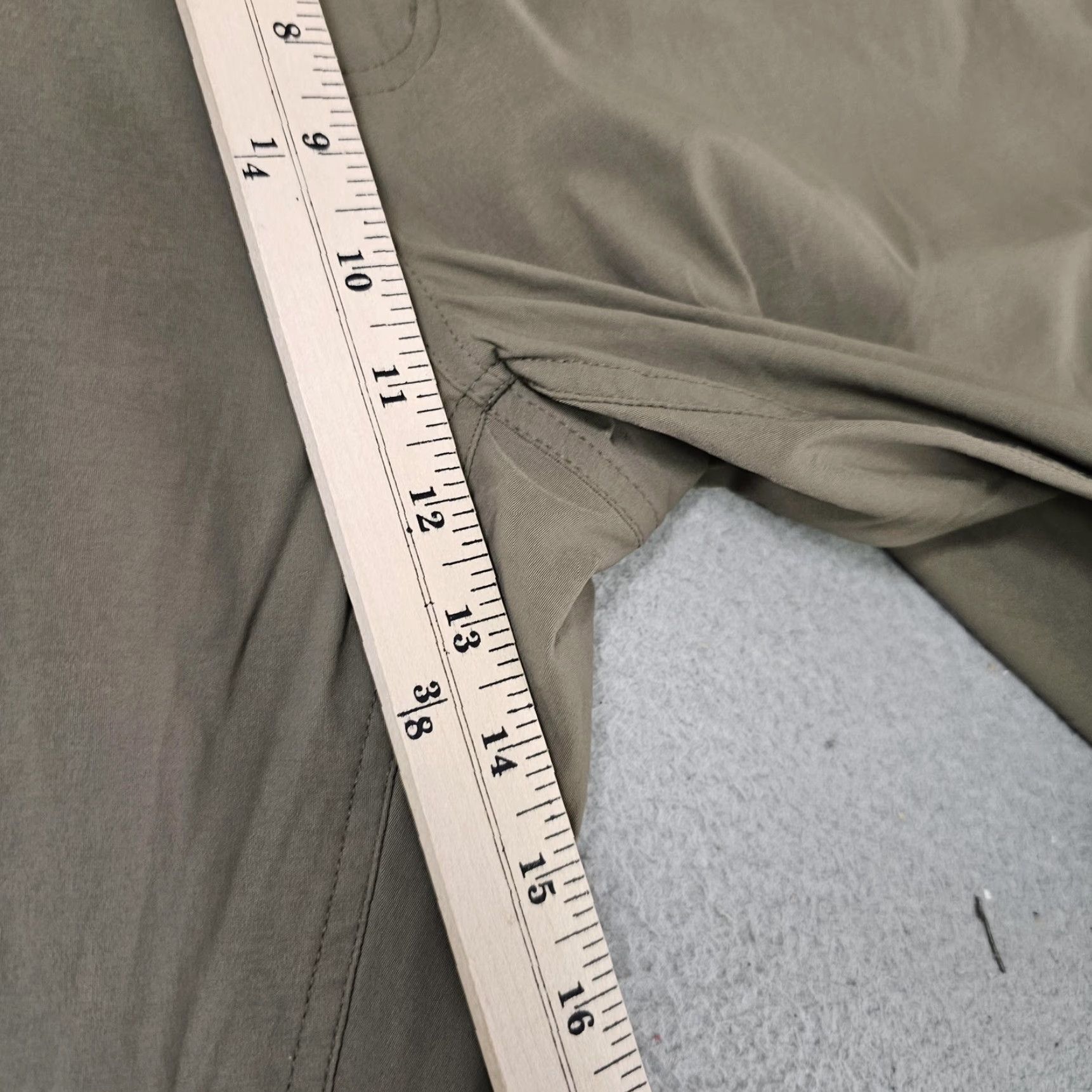 Eddie Bauer Eddie Bauer Travex Pants Mens 38x32 Olive Quick Dry Stretch Zip Pockets Khakis Hiking Size US 38 / EU 54 - 4 Thumbnail
