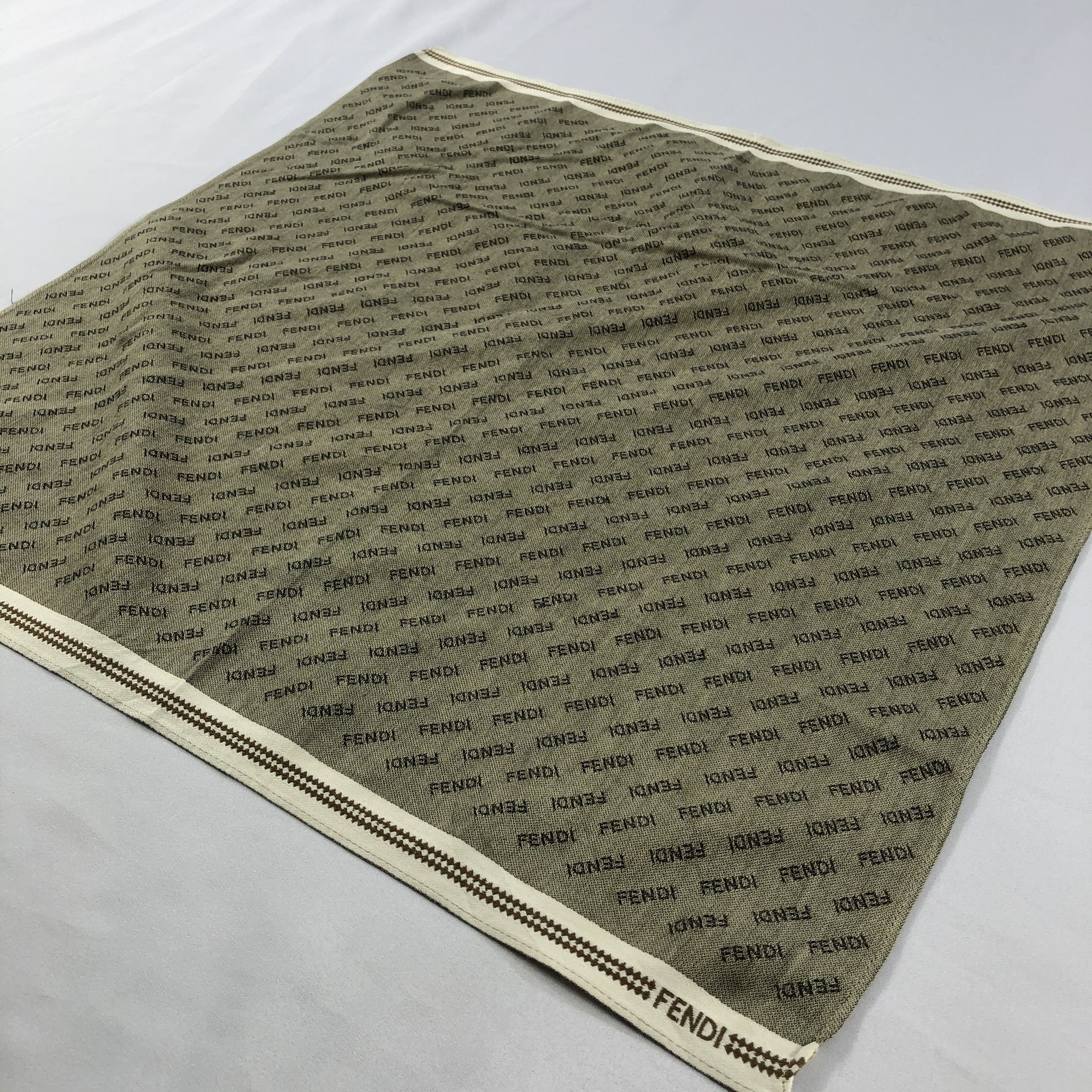 Vintage Fendi Handkerchief / Neckerchief / Bandana Size ONE SIZE - 3 Thumbnail