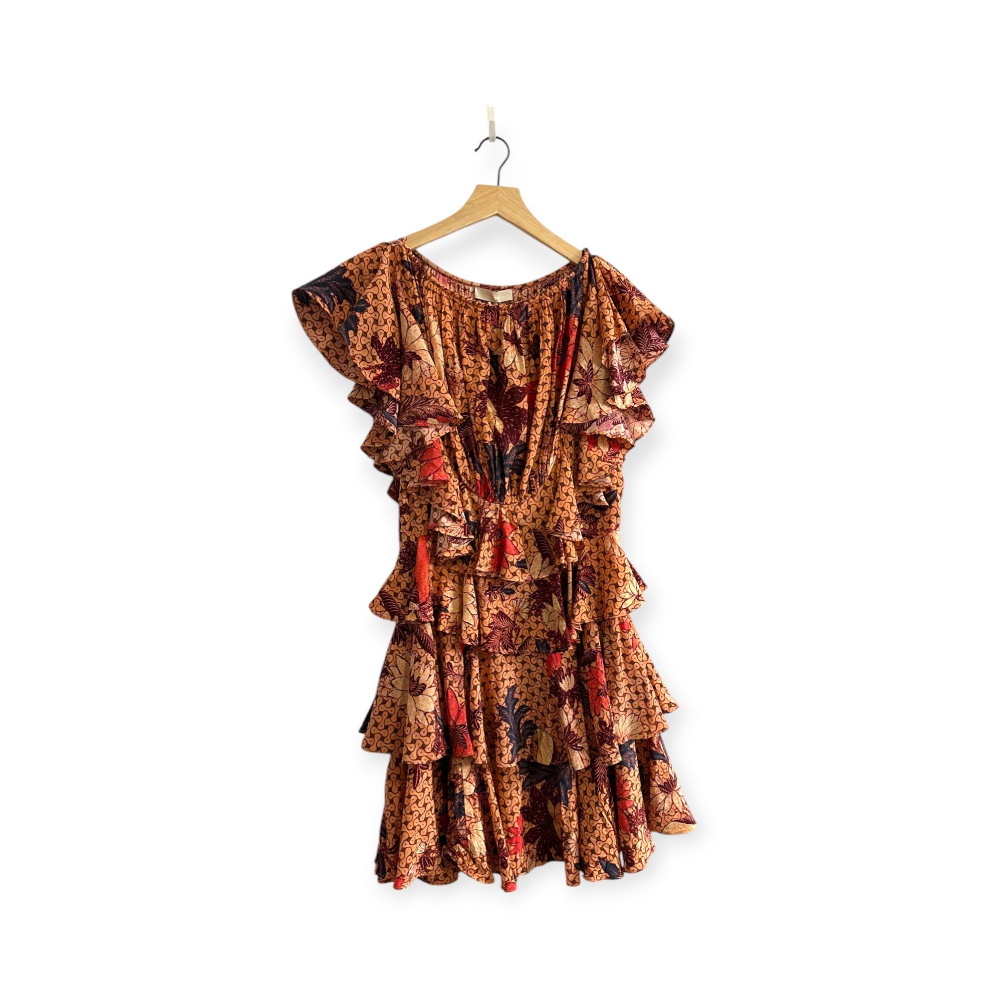 Ulla Johnson Ayla Mini Dress In Garden Rose, Size 6, New wi