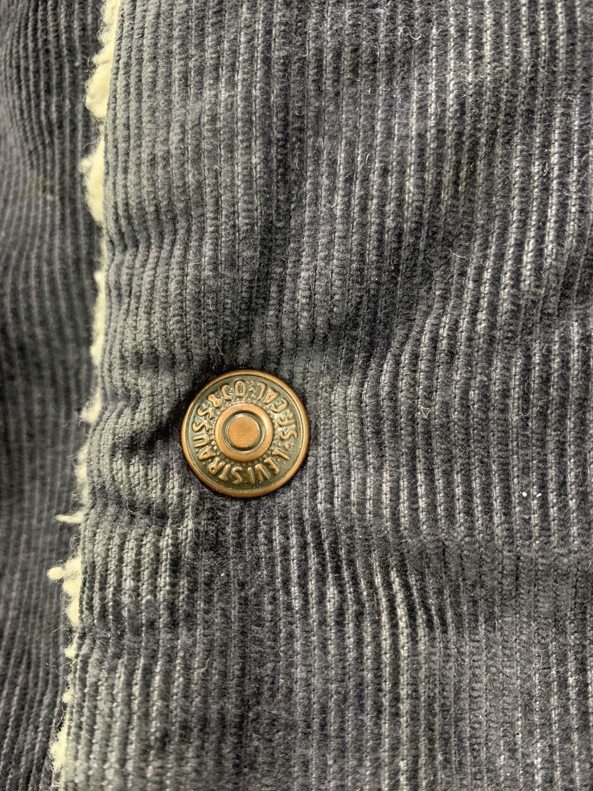 Levi's Vtg Levis Corduroi Sherpa Jacket Made in Usa Size US M / EU 48-50 / 2 - 8 Thumbnail