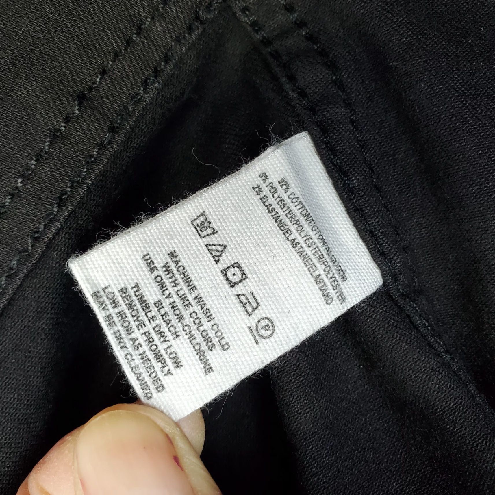 Free People Free People Pencil Skirt Womens 4 Black Cotton Stretch Back Zip Skirt Womens Size 4 Black Cotton Stretch Back Zip VINTAGE? No Size 27" / US 4 / IT 40 - 6 Thumbnail