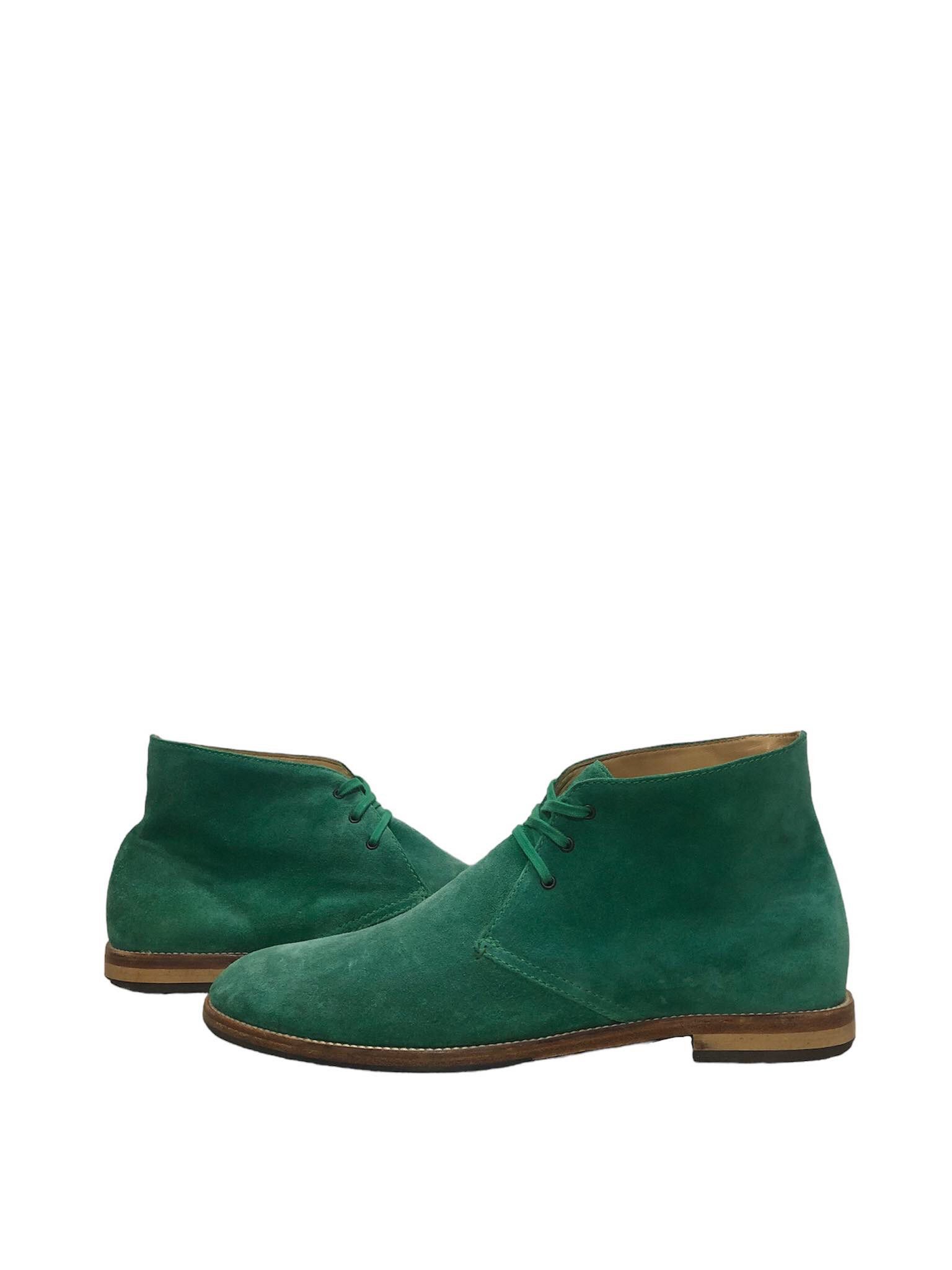 image of Acne Studios Acne Chukka Boots 42 Made In Italy in Green, Men's (Size 9)