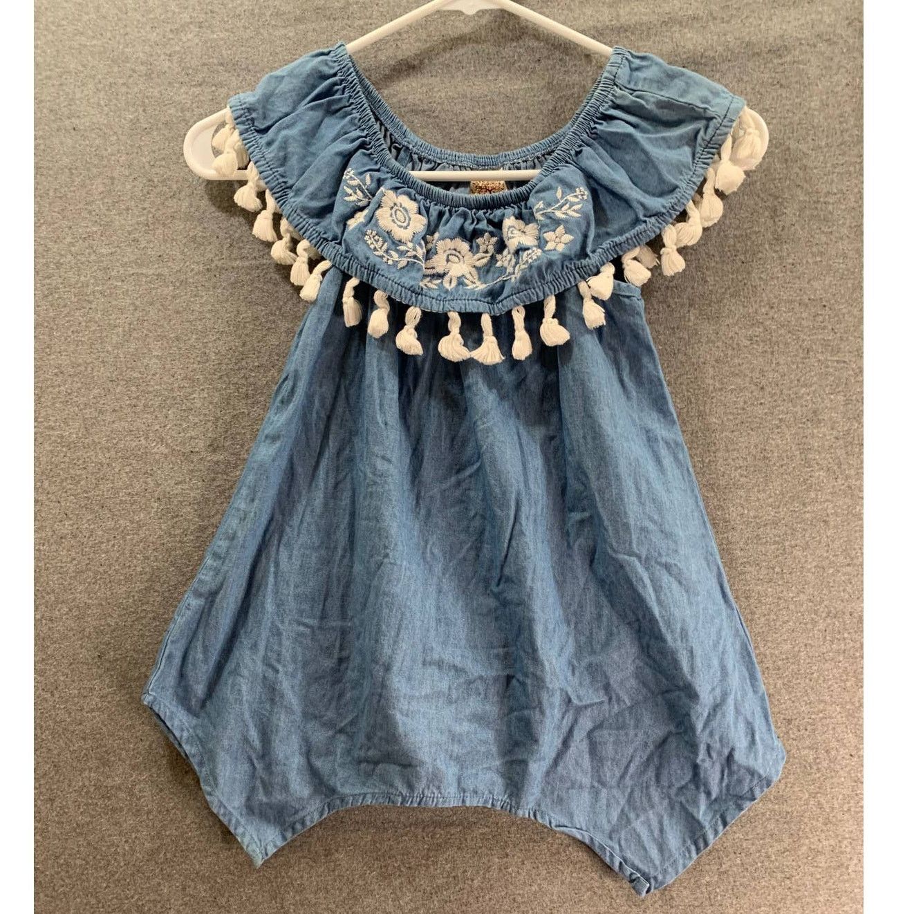 Other Self Esteem Kids Clothing Size S Blue Denim Shirts Tops Size XXS / US 00 / IT 34 - 1 Thumbnail