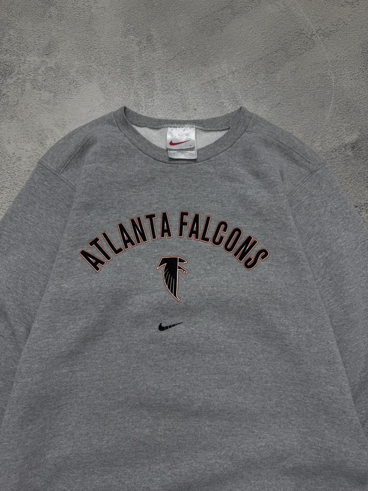 Nike Vintage Y2K Nike Mini Swoosh Atlanta Falcons Sweatshirt 90’s Size L / US 10 / IT 46 - 2 Thumbnail