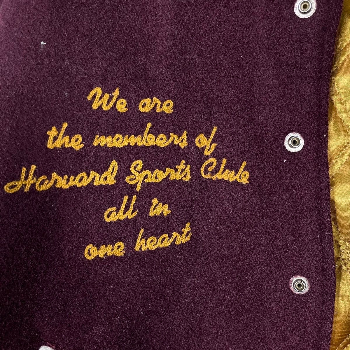 Other Vintage Harvard Sports Club Basketball Varsity Jacket Size US M / EU 48-50 / 2 - 18 Thumbnail