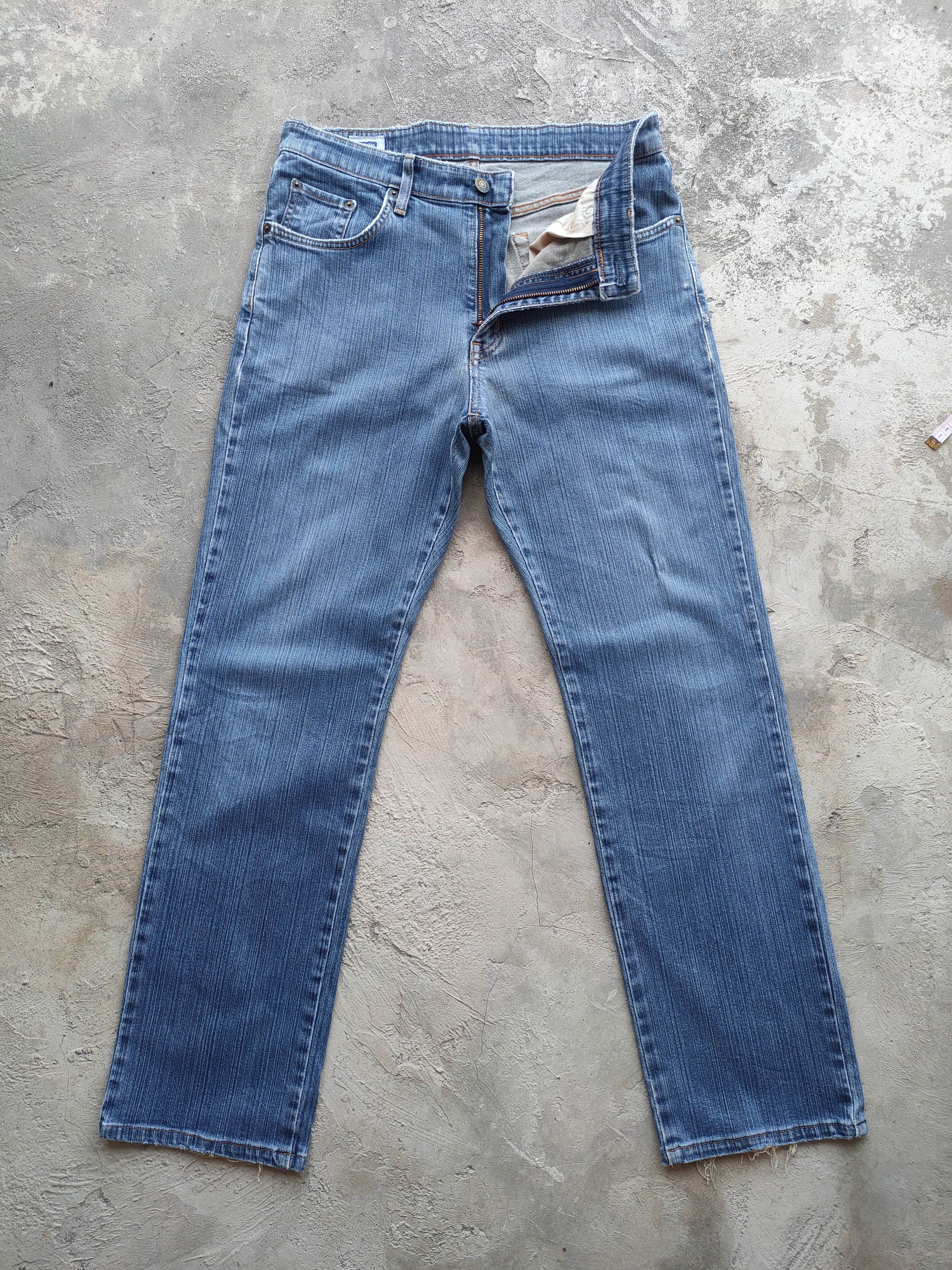Edwin W31 VINTAGE EDWIN FADED BLUE JEANS PANTS Size US 31 - 12 Thumbnail