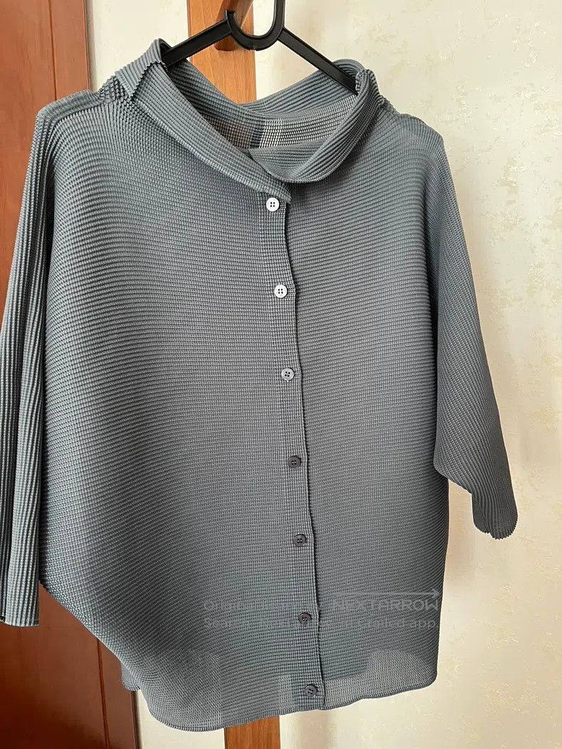 Issey Miyake Dark Gray Cardigan
