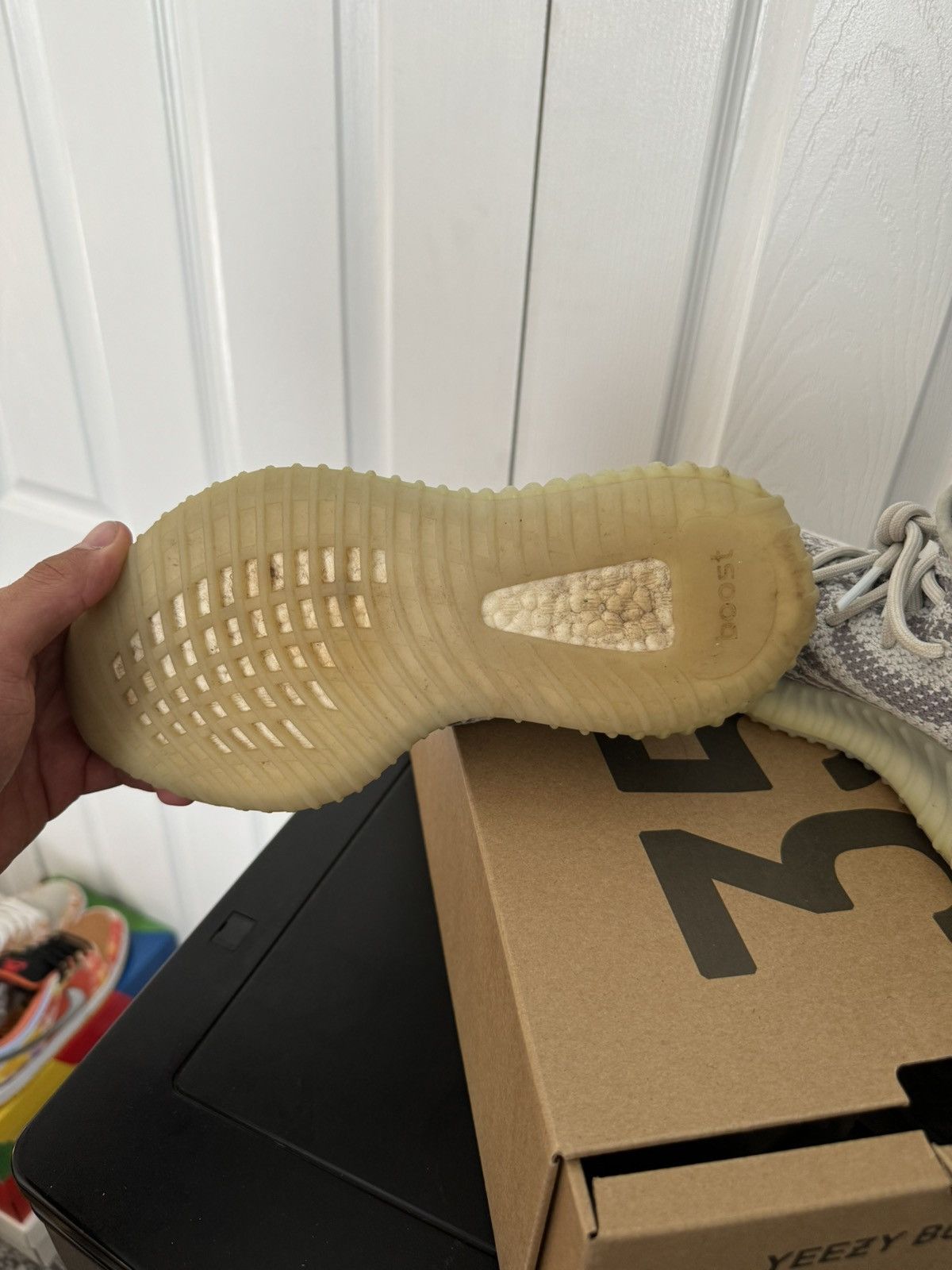 Adidas × Kanye West Yeezy 350 Blue Tint Size US 5 / EU 37 - 10 Thumbnail