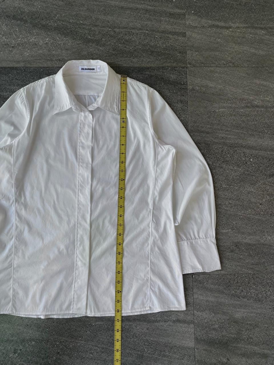Jil Sander FREE TAX! Cropped Ls Shirt by Raf Simons Size US S / EU 44-46 / 1 - 12 Thumbnail
