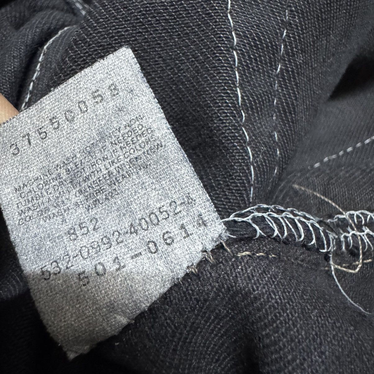 Levi's Vintage 90s Levis 501 Superblack Jeans Redyed Size US 30 / EU 46 - 19 Thumbnail