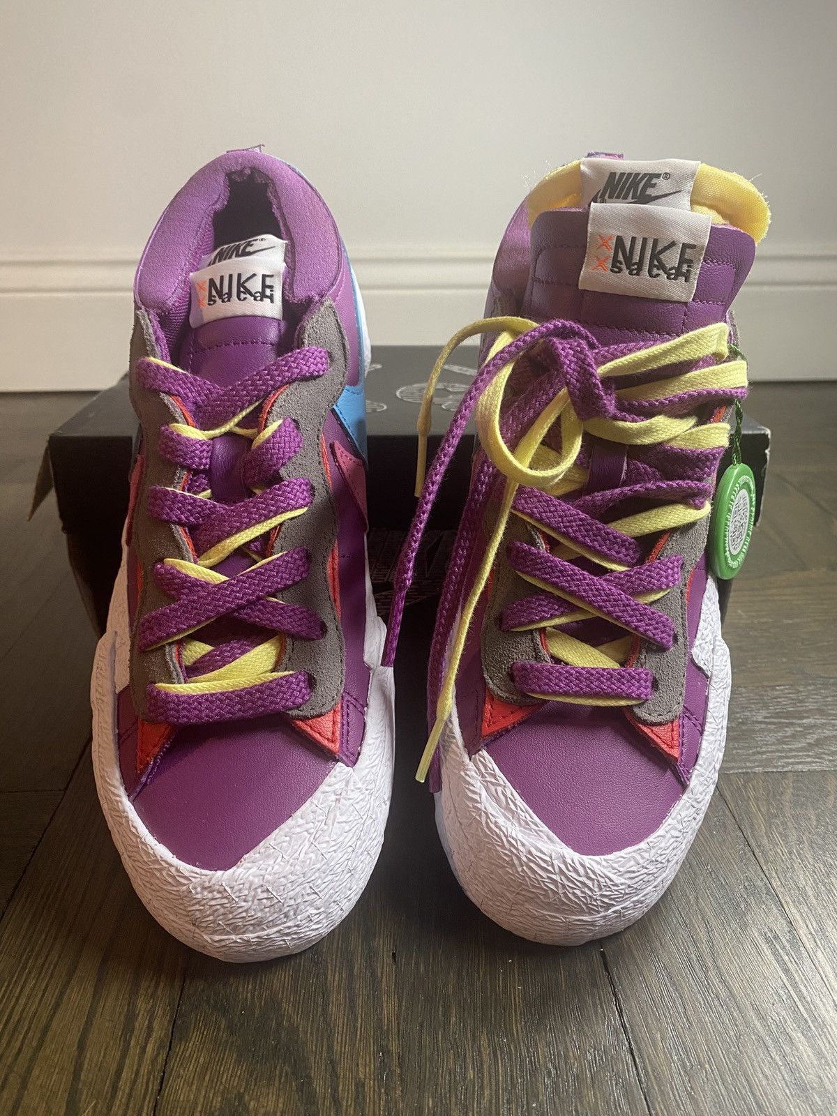 Kaws × Nike × Sacai Nike x sacai x kaws blazer low Size US 6 / EU 39 - 3 Thumbnail