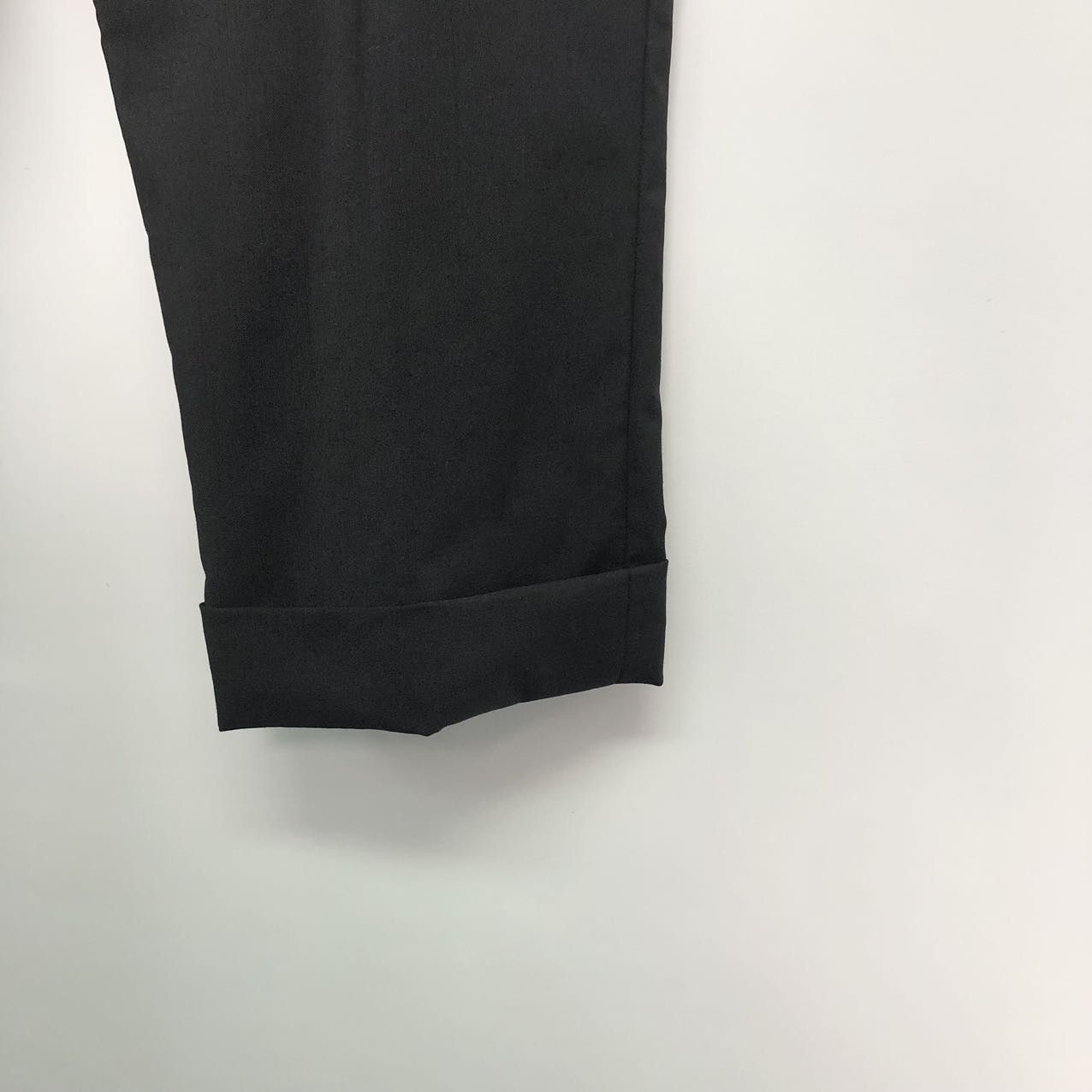 Dior Dior Solid Cuffed Straight Suit Pants K26WX Size US 36 / EU 52 - 4 Thumbnail