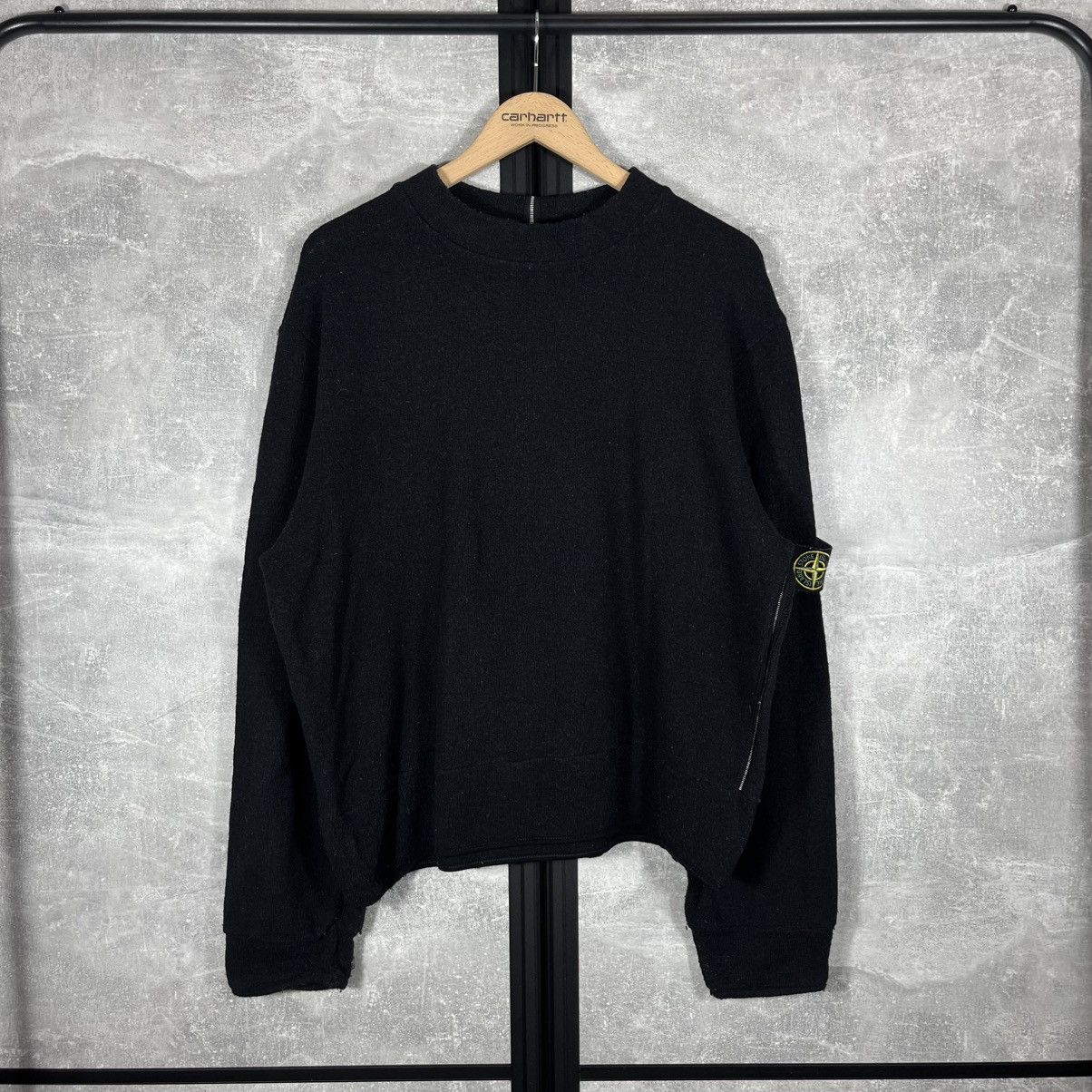 00s archive stone  d’s knit STONE ISLAND 00s VINTAGE ARCHIVE KNIT SWEATER SWEATSHIRT Y2K