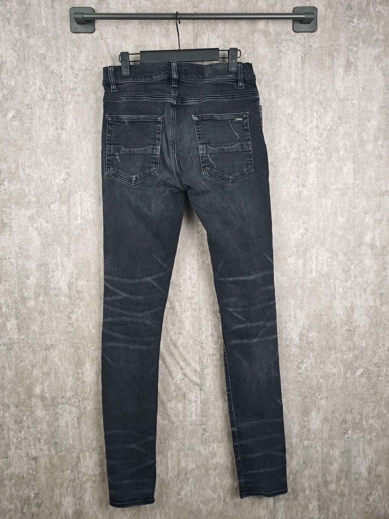 Amiri Amiri Black Hole Denim Pants Size US 30 / EU 46 - 2 Thumbnail