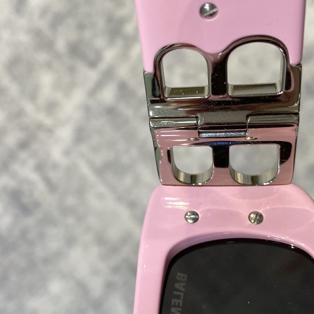 Balenciaga BALENCIAGA Dynasty Sunglasses PINK Size ONE SIZE - 6 Thumbnail