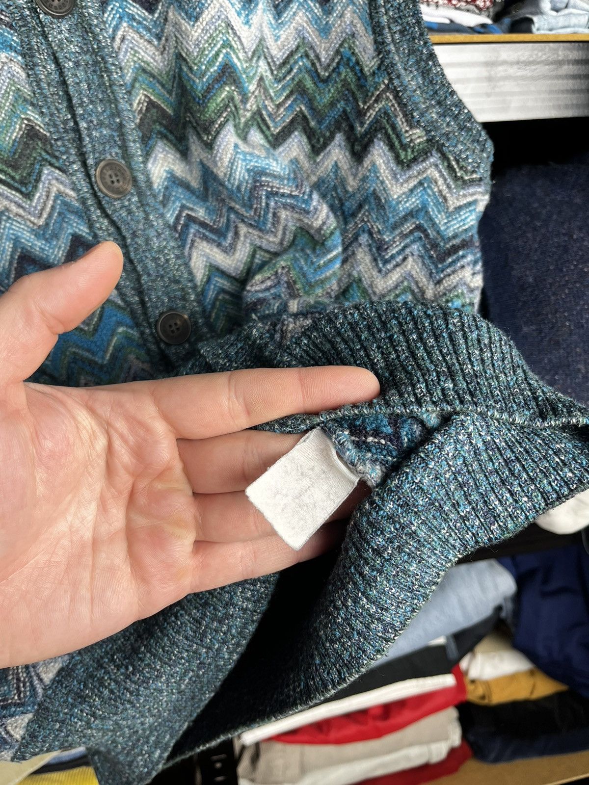Missoni × Vintage Vintage Example By Missoni Wool Vest Size US M / EU 48-50 / 2 - 12 Thumbnail