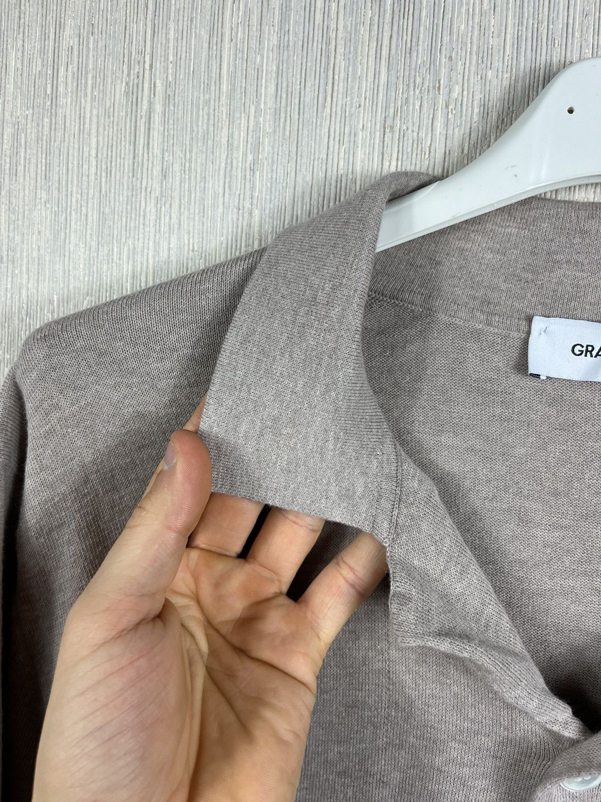 Gran Sasso Gran Sasso cotton button up short sleeve shirt tee cardigan Size US M / EU 48-50 / 2 - 13 Thumbnail