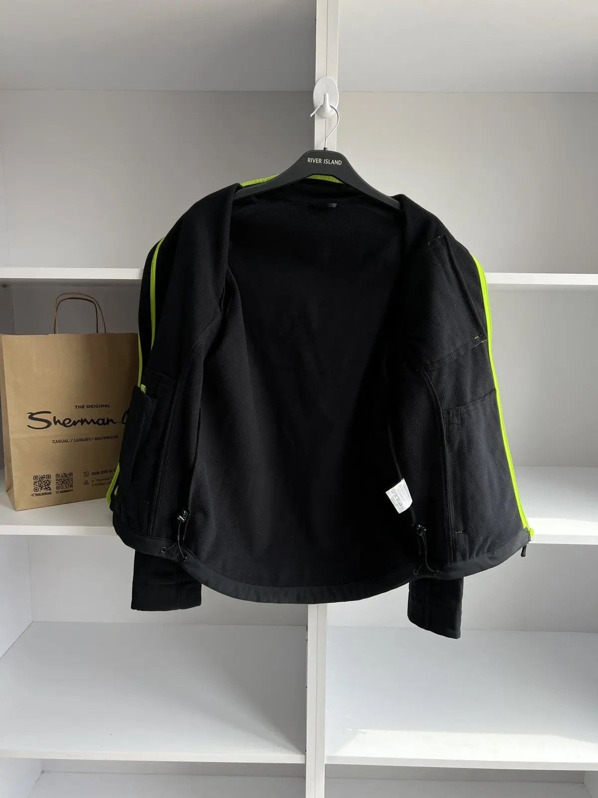 Vintage Vintage Kawasaki Softshell Racing Jacket Size US S / EU 44-46 / 1 - 9 Thumbnail