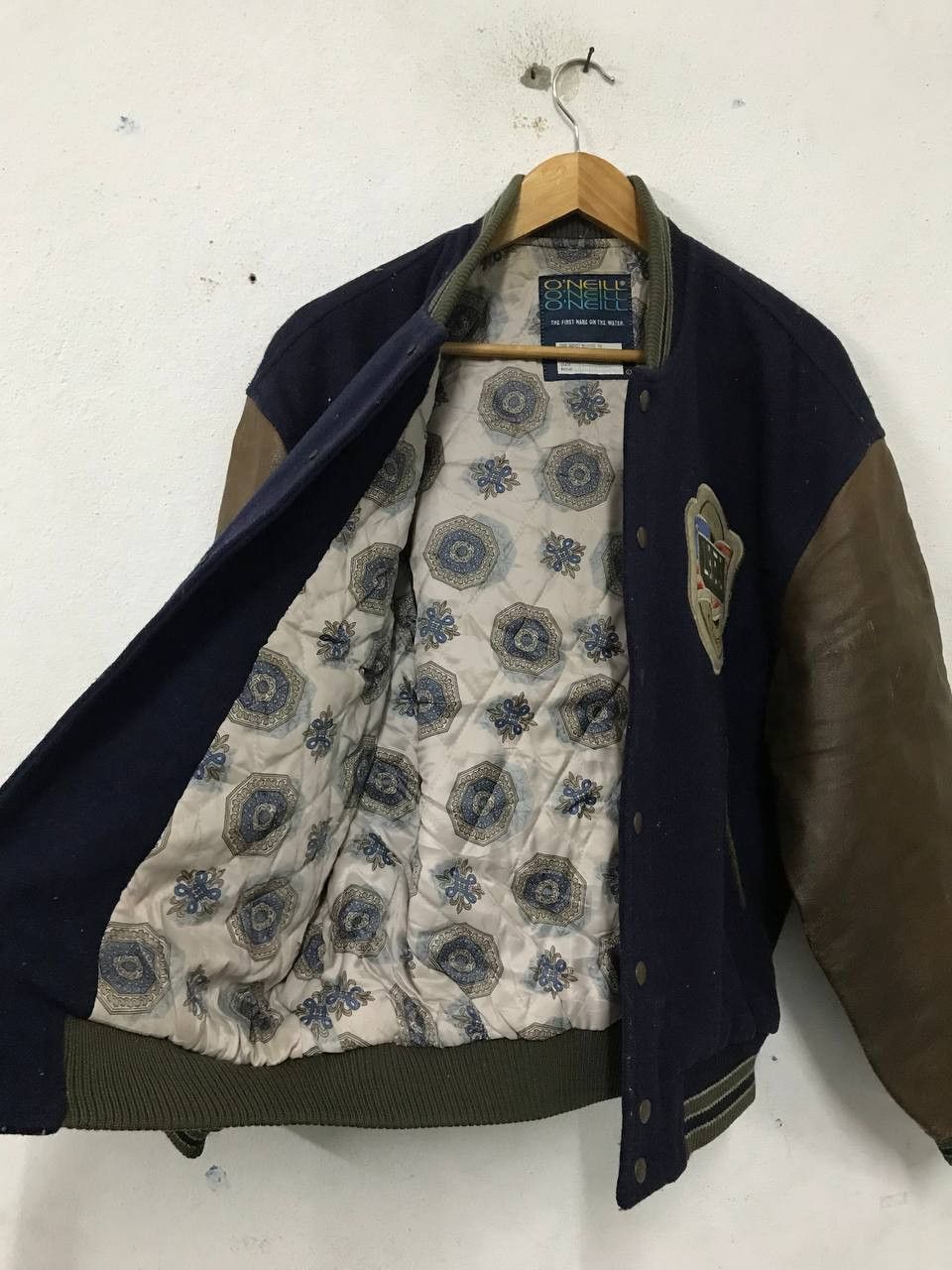 O'Neill × Vintage VINTAGE 90S ONEILL VARSTY JACKET Size US L / EU 52-54 / 3 - 7 Thumbnail