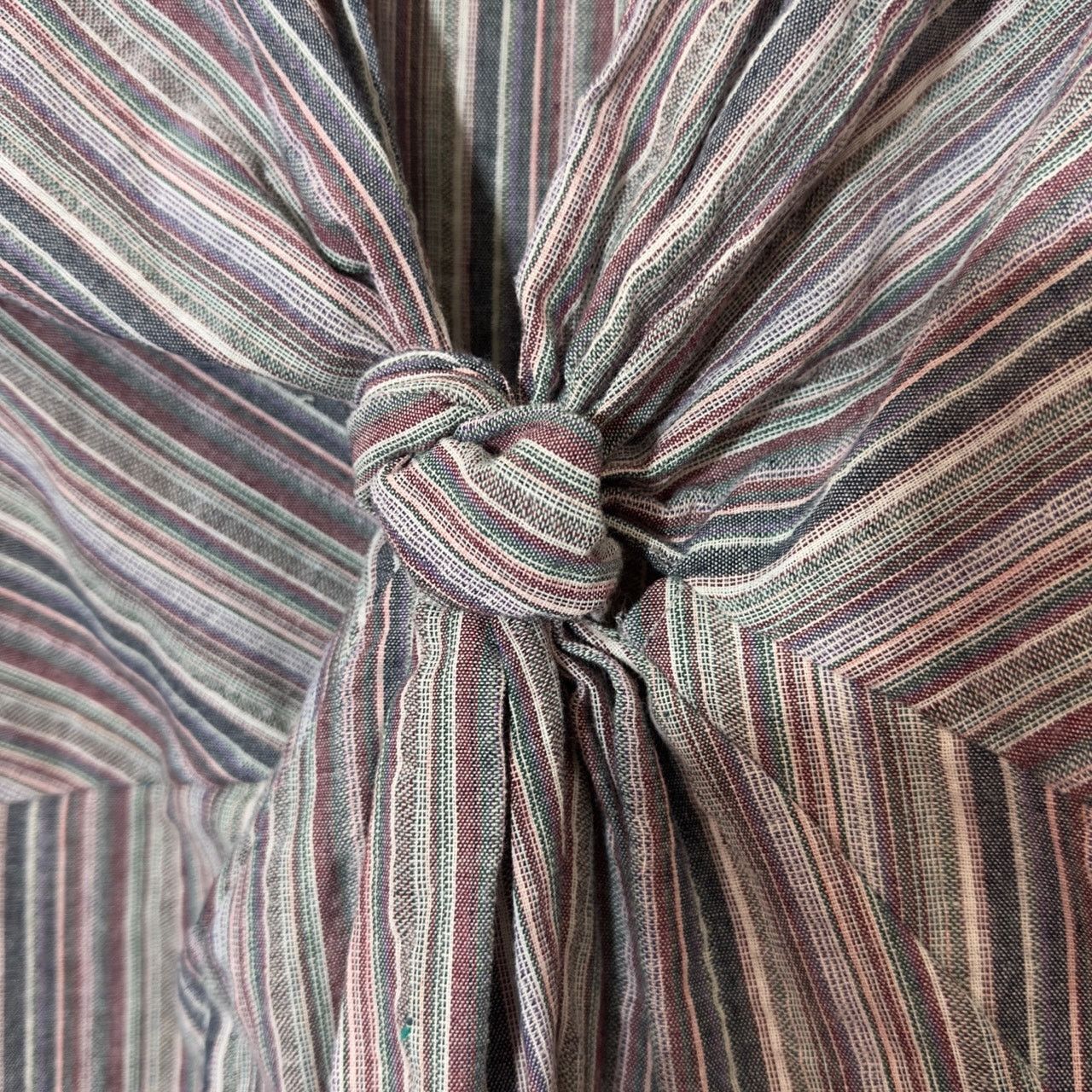 Other VICI Women's Multicolor Striped Knotted Twist Front Dress Size M / US 6-8 / IT 42-44 - 12 Thumbnail