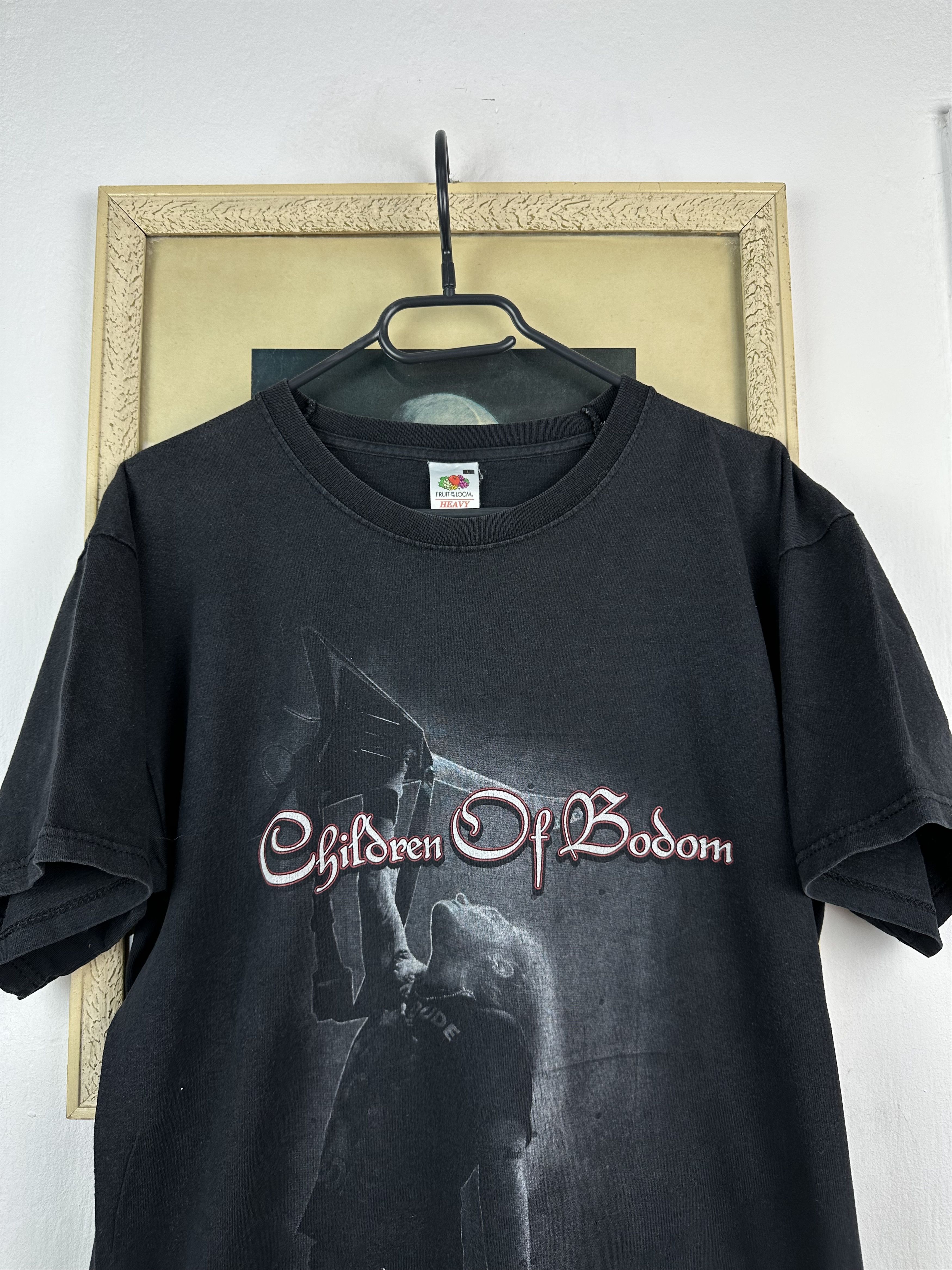 Band Tees × Vintage Vintage Children Of Bodom Shirt Band Rare Tee Hype Size US M / EU 48-50 / 2 - 2 Thumbnail