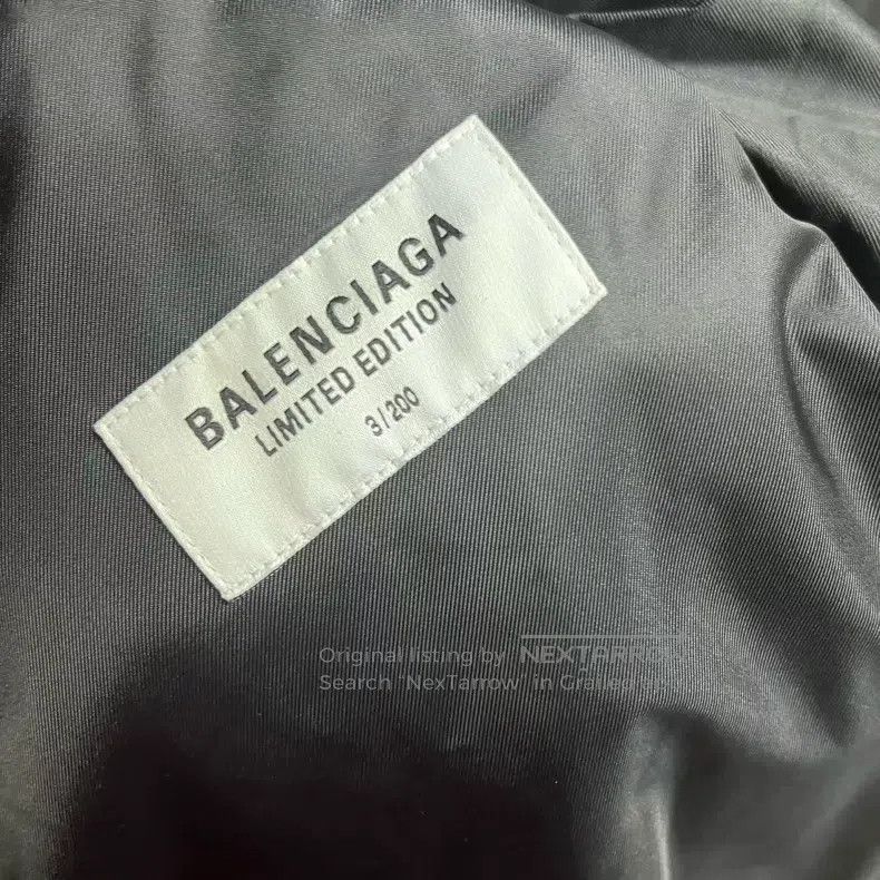 Balenciaga Balenciaga Black Collar Plain Long-sleeve Jacket Size US S / EU 44-46 / 1 - 2 Thumbnail