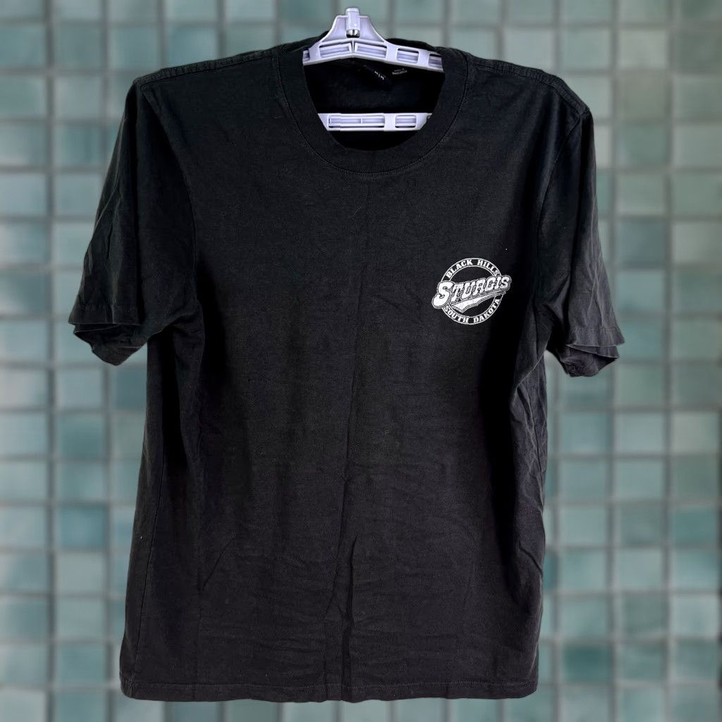 Vintage Sturgis Black Hills SD Eagle Destination T-Shirt Adult M Brown Size US M / EU 48-50 / 2 - 1 Thumbnail