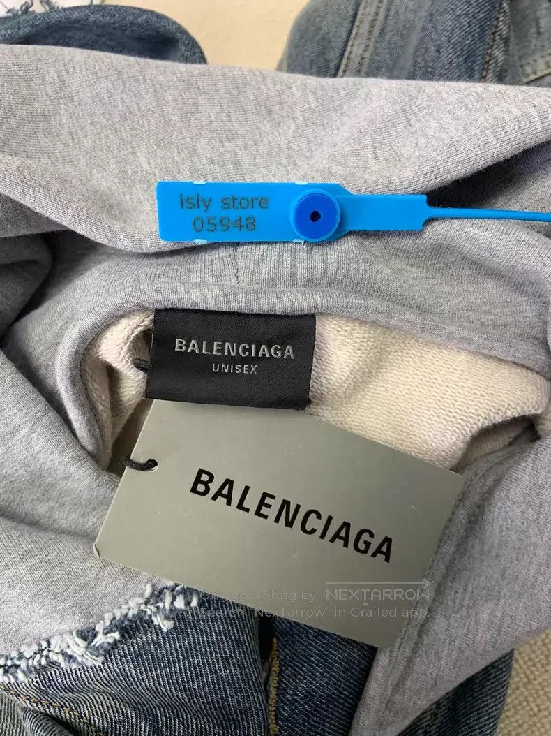 Balenciaga Balenciaga Hooded single-breasted drop shoulder long-sleev Size US M / EU 48-50 / 2 - 5 Thumbnail