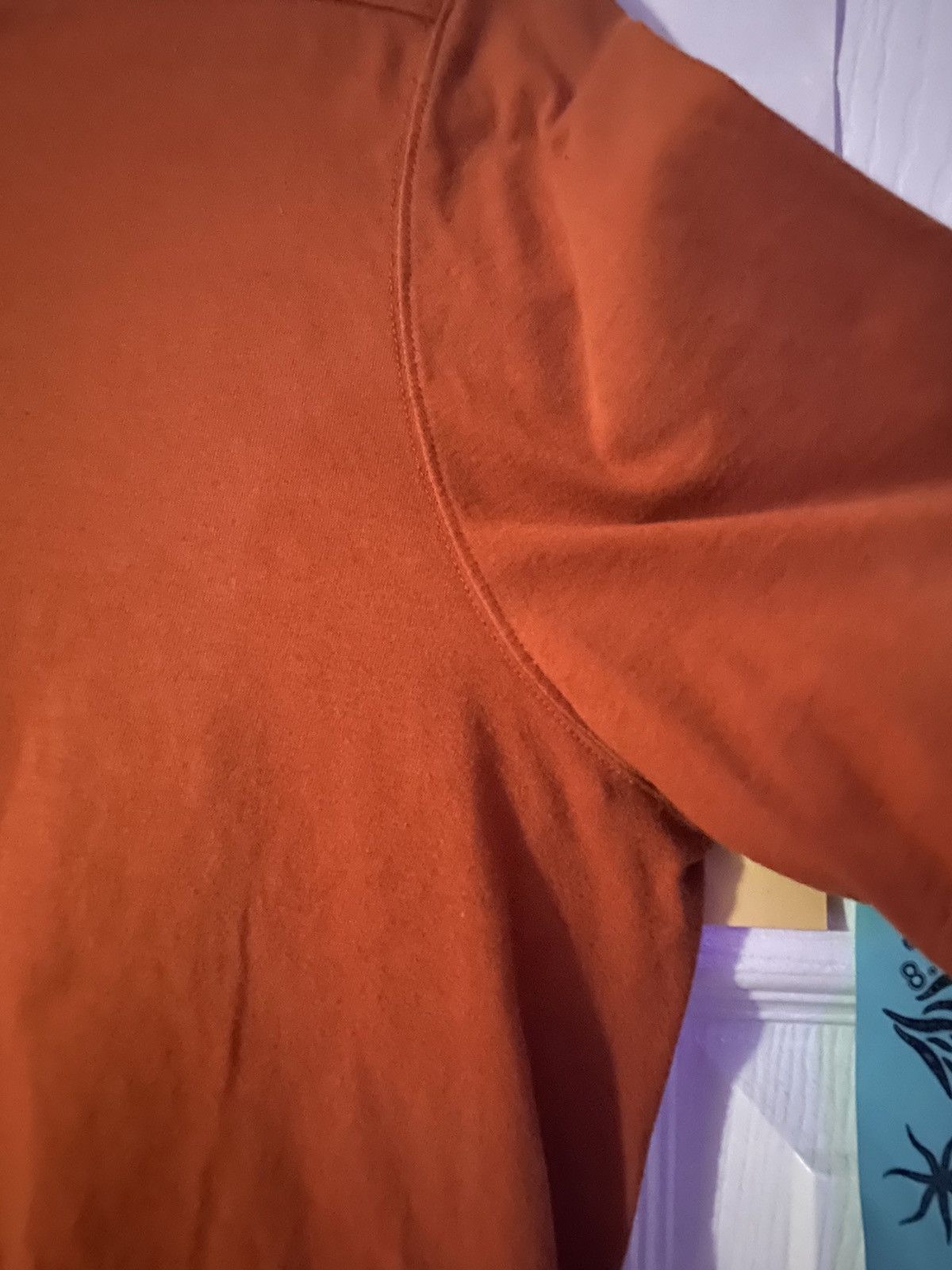 Rick Owens Rick Owens Level Tee Orange FW/22 Strobe Size US M / EU 48-50 / 2 - 3 Thumbnail