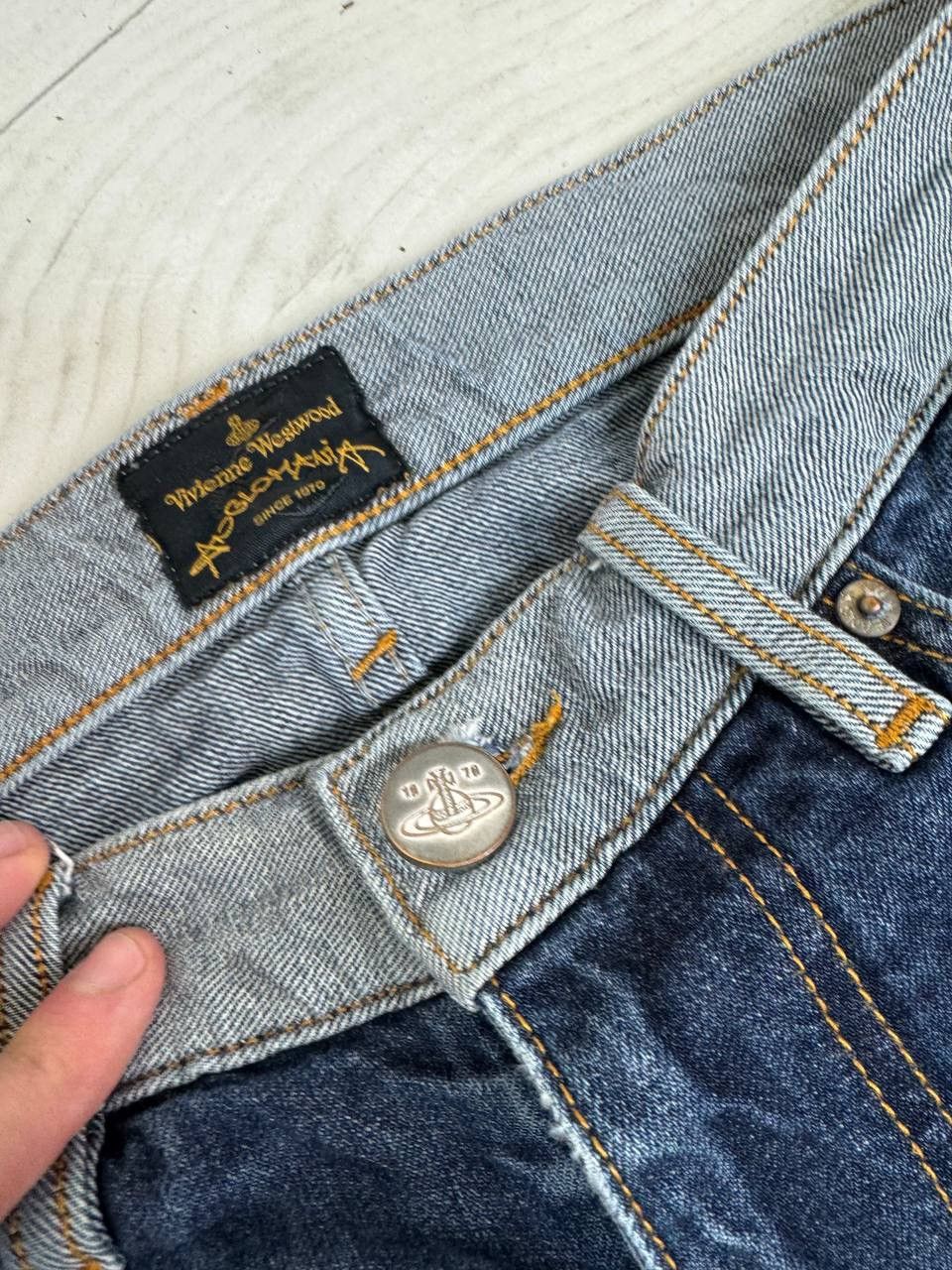 Vivienne Westwood Vivienne Westwood Anglomania Denim Jeans Big Logo Y2K Size US 30 / EU 46 - 12 Thumbnail