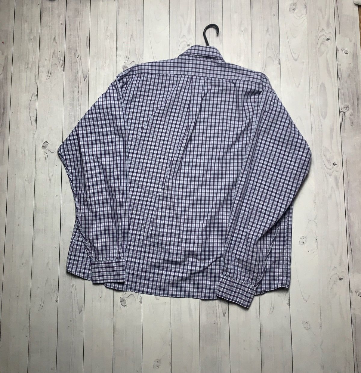 Vintage × Yves Saint Laurent Vintage Yves Saint Laurent plaid shirt size L rare Size US XXL / EU 58 / 5 - 6 Thumbnail