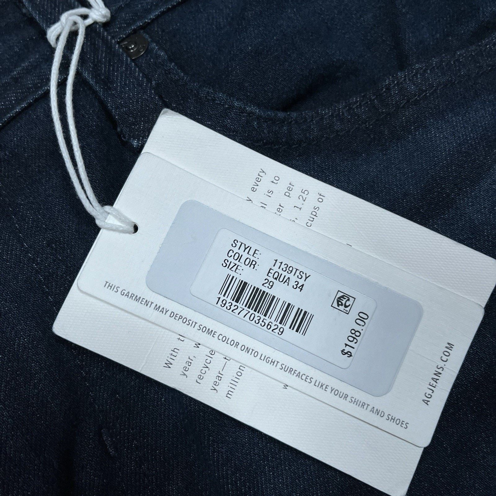 AG Adriano Goldschmied NWT AG 360 Goldschmied Dylan Slim Skinny Jeans Denim Stretch Size US 30 / EU 46 - 8 Thumbnail