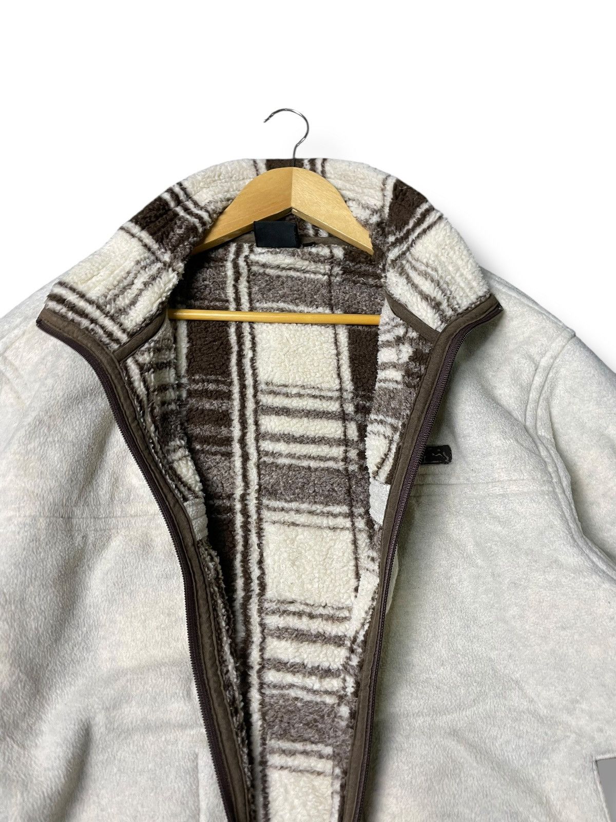 Japanese Brand × Vintage Vintage FIRST DOWN Fleece Zipper Jacket (79) Size US L / EU 52-54 / 3 - 8 Thumbnail