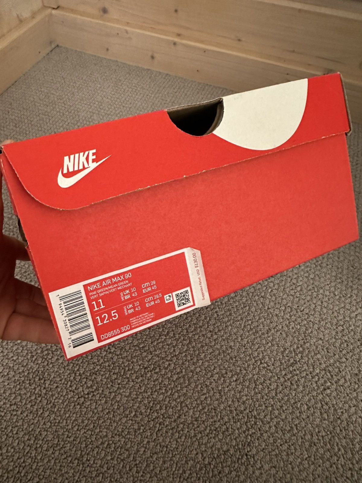 Nike Air Max 90 St. Patrick’s Day (2021) Size US 11 / EU 44 - 12 Thumbnail