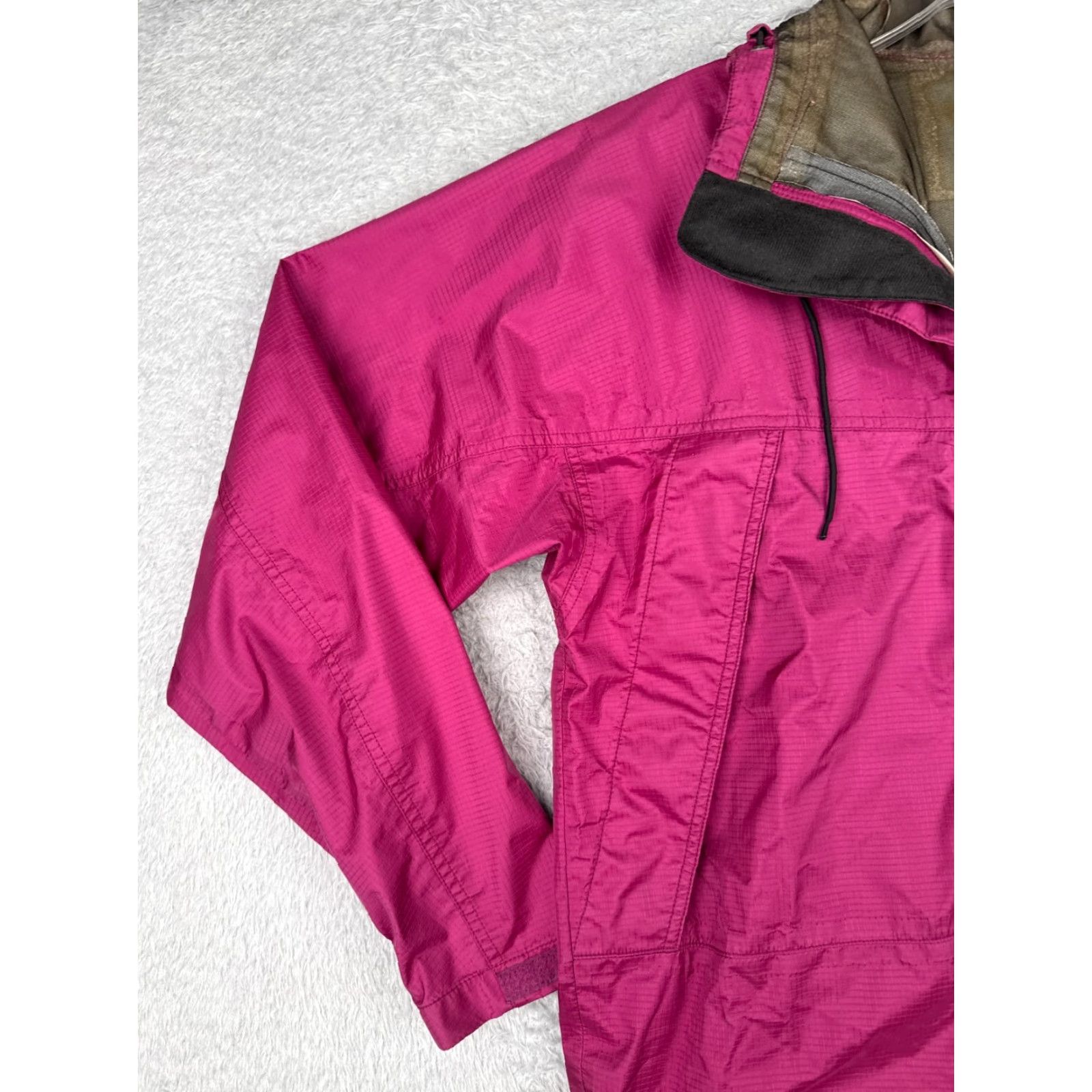 The North Face VINTAGE The North Face Jacket Women S Pink Gore-Tex Hooded Full Zip Size S / US 4 / IT 40 - 5 Thumbnail