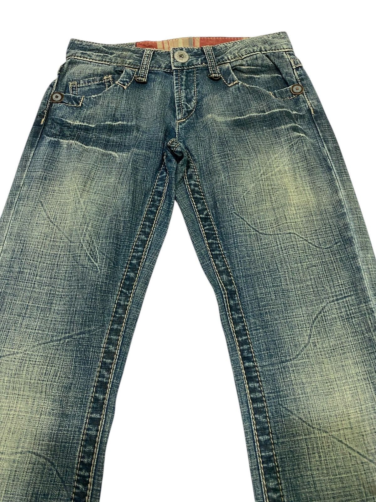 Marithe + Francois Girbaud Japanese brand X marithe francois girbaud flare cowboy jeans Size US 28 / EU 44 - 6 Thumbnail